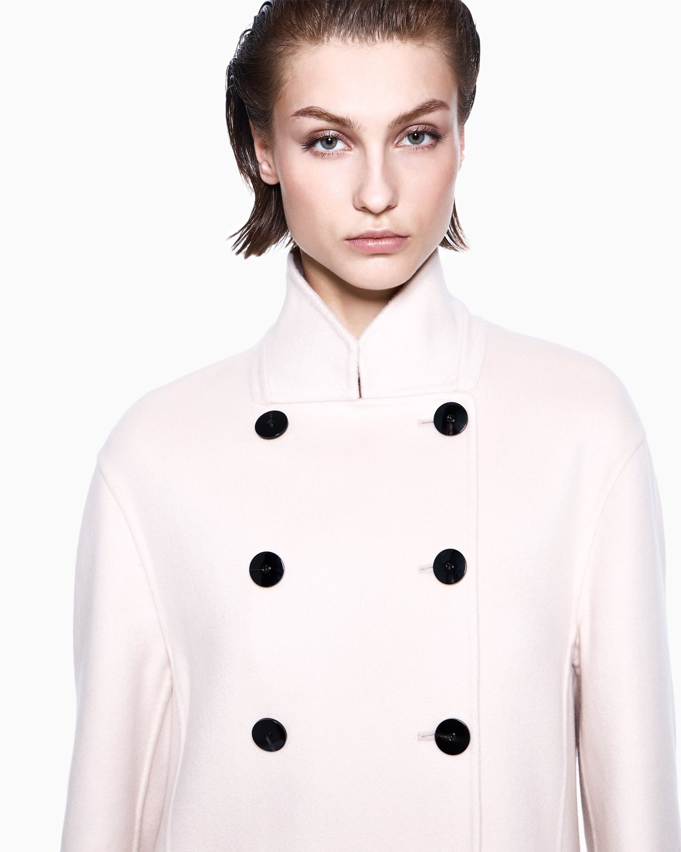 Cappotto doppiopetto in cashmere double Slide 3