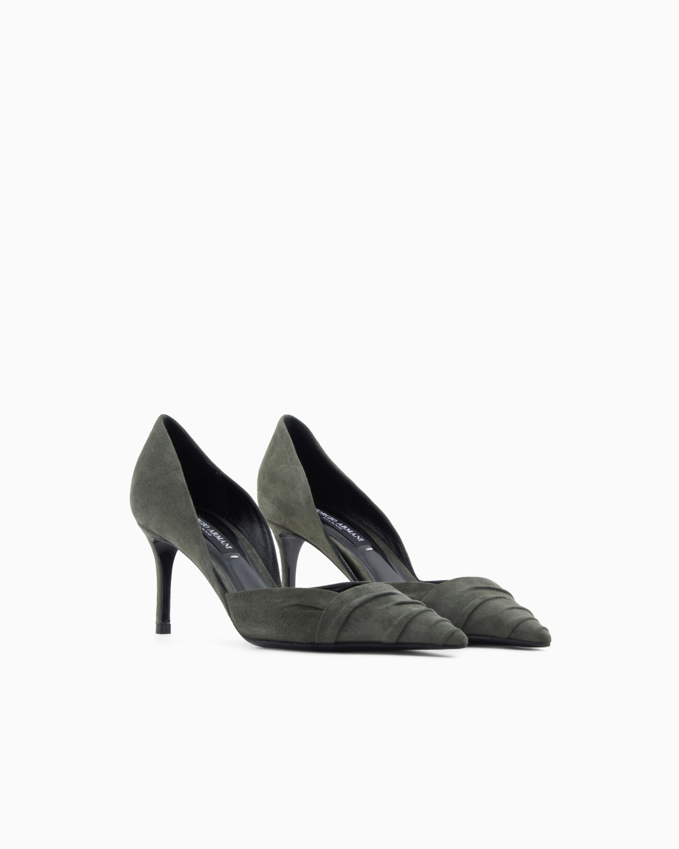 Suede court shoes Slide 1
