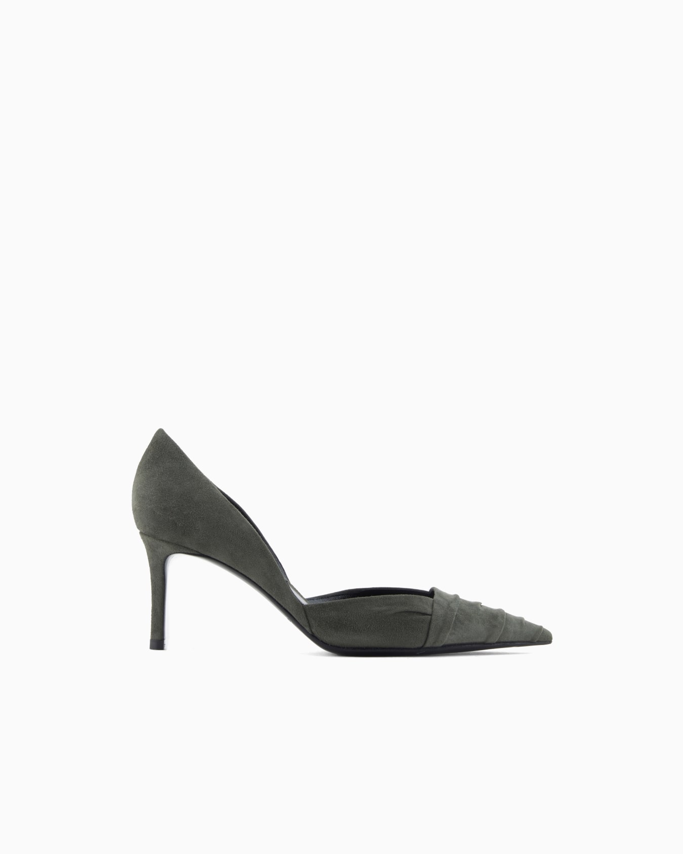 Suede court shoes Slide 0