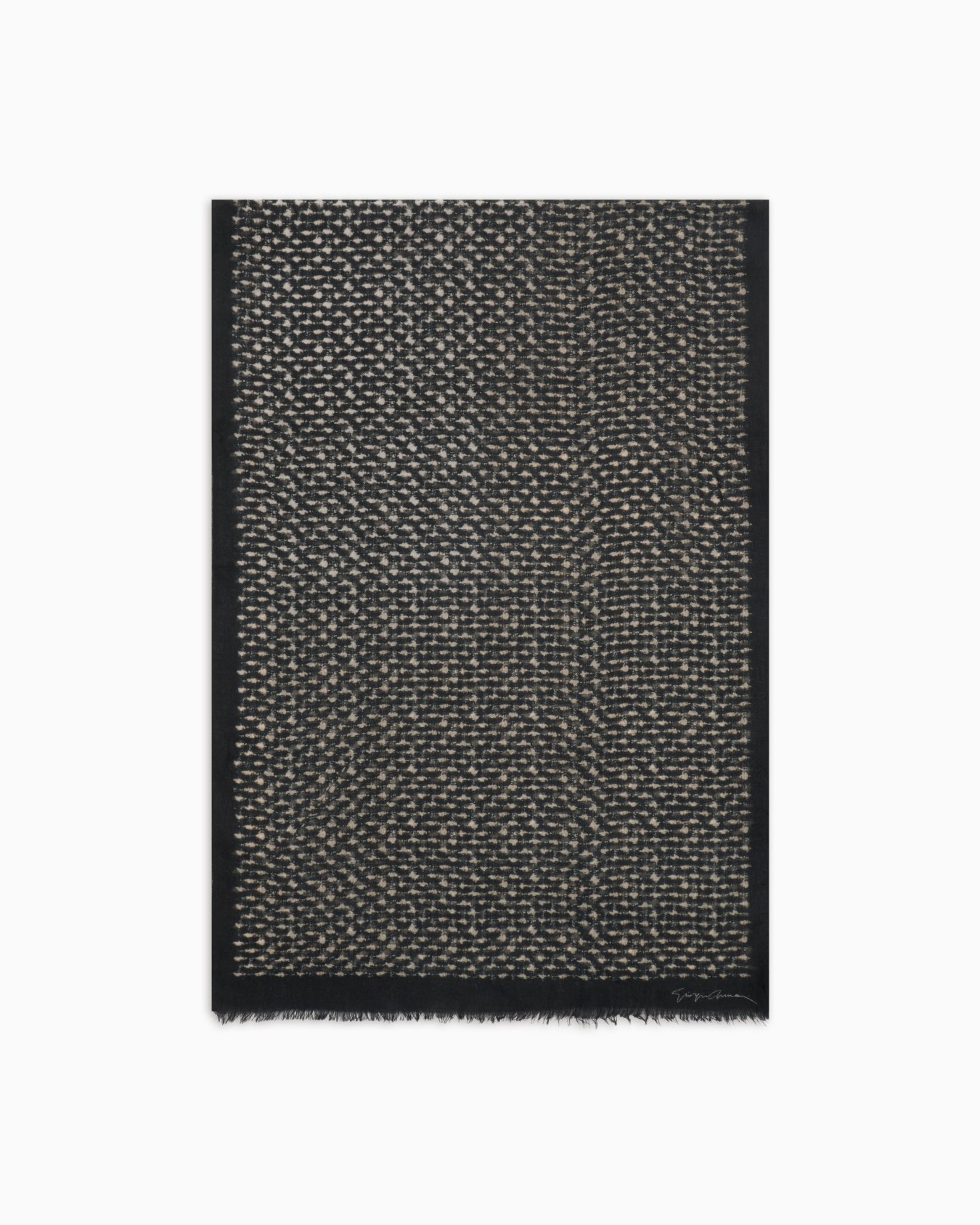 Étole en cachemire jacquard Diapositive 0