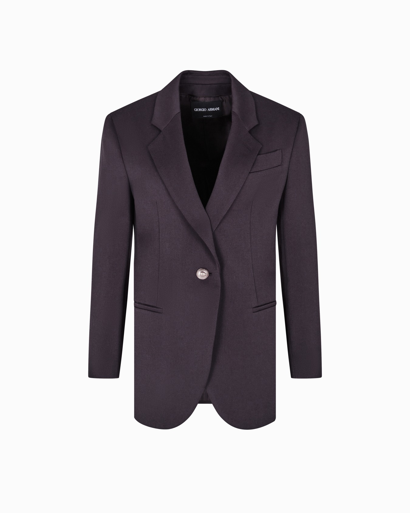 Einreihiger Blazer aus Wolle Folie 0