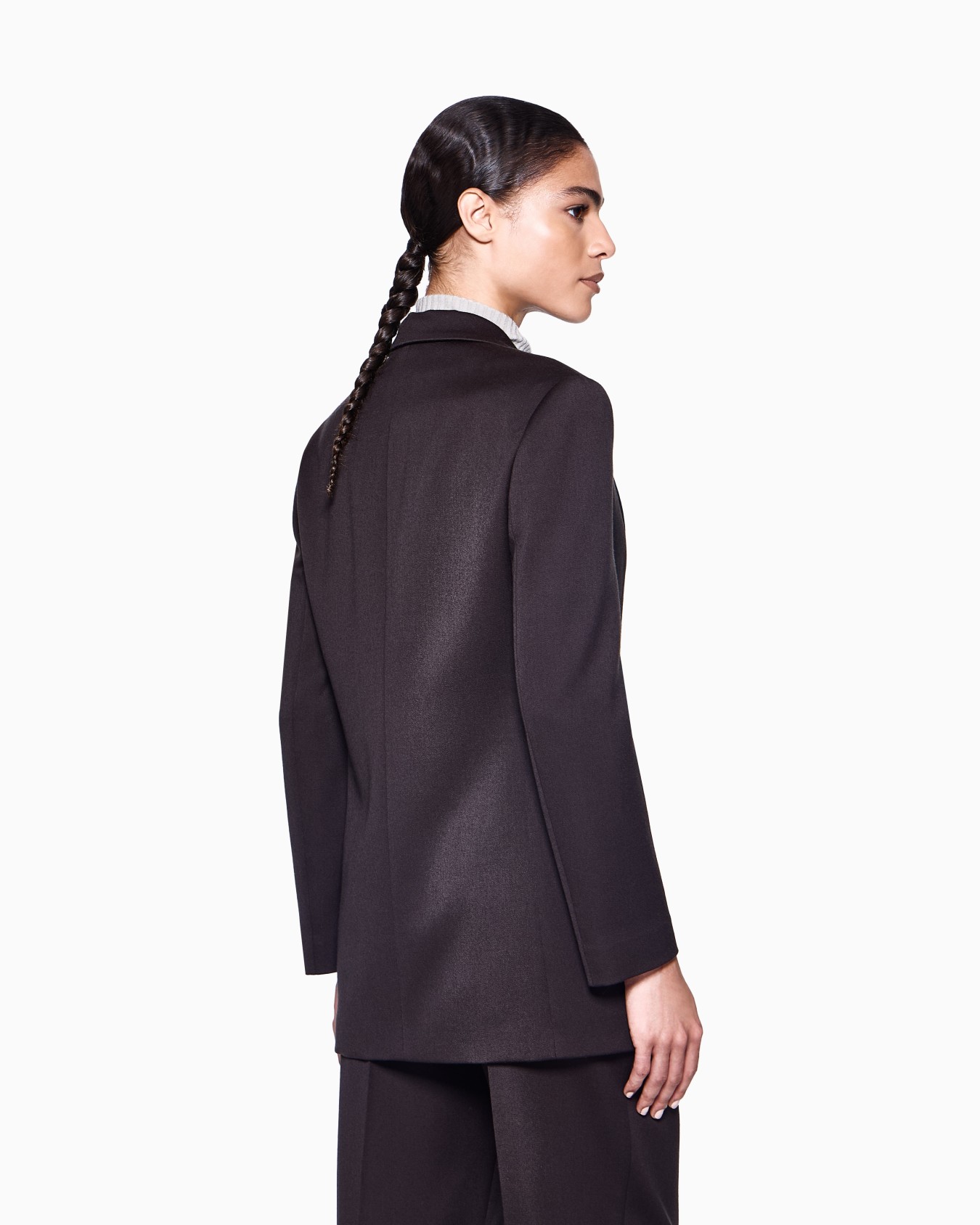 Einreihiger Blazer aus Wolle Folie 2
