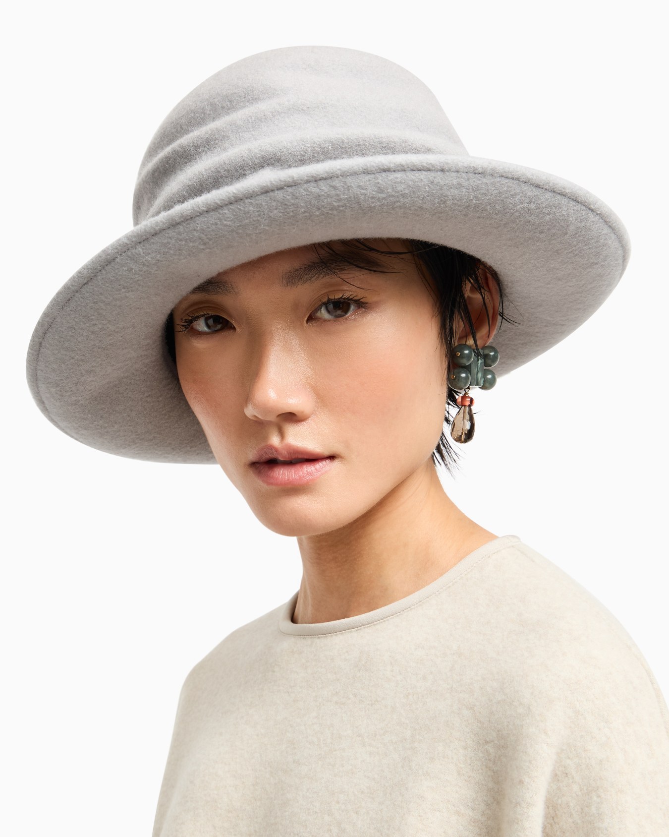 Cappello in feltro di lana Slide 2