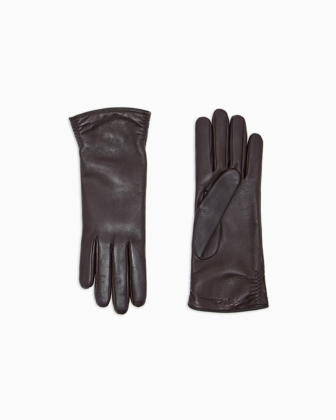 Lambskin nappa leather gloves Slide 0