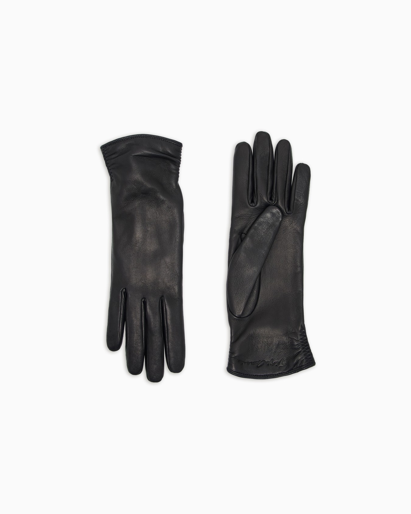 Lambskin nappa leather gloves Slide 0