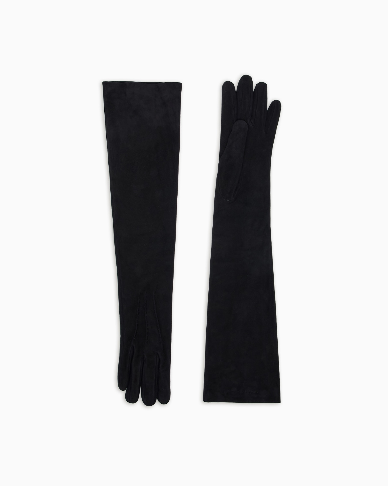 Guantes largos de ante Diapositiva 0