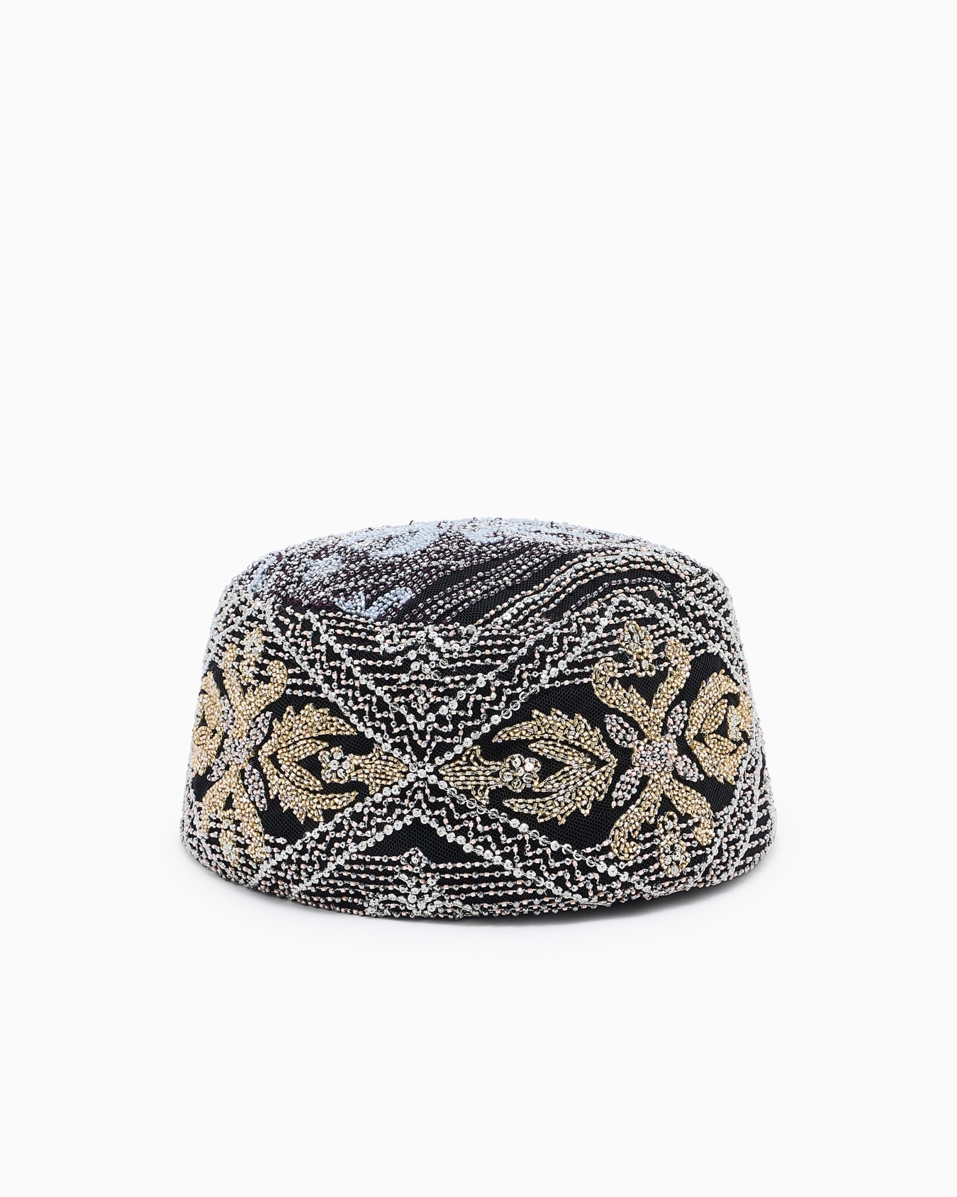 Gorra de terciopelo bordado Diapositiva 1
