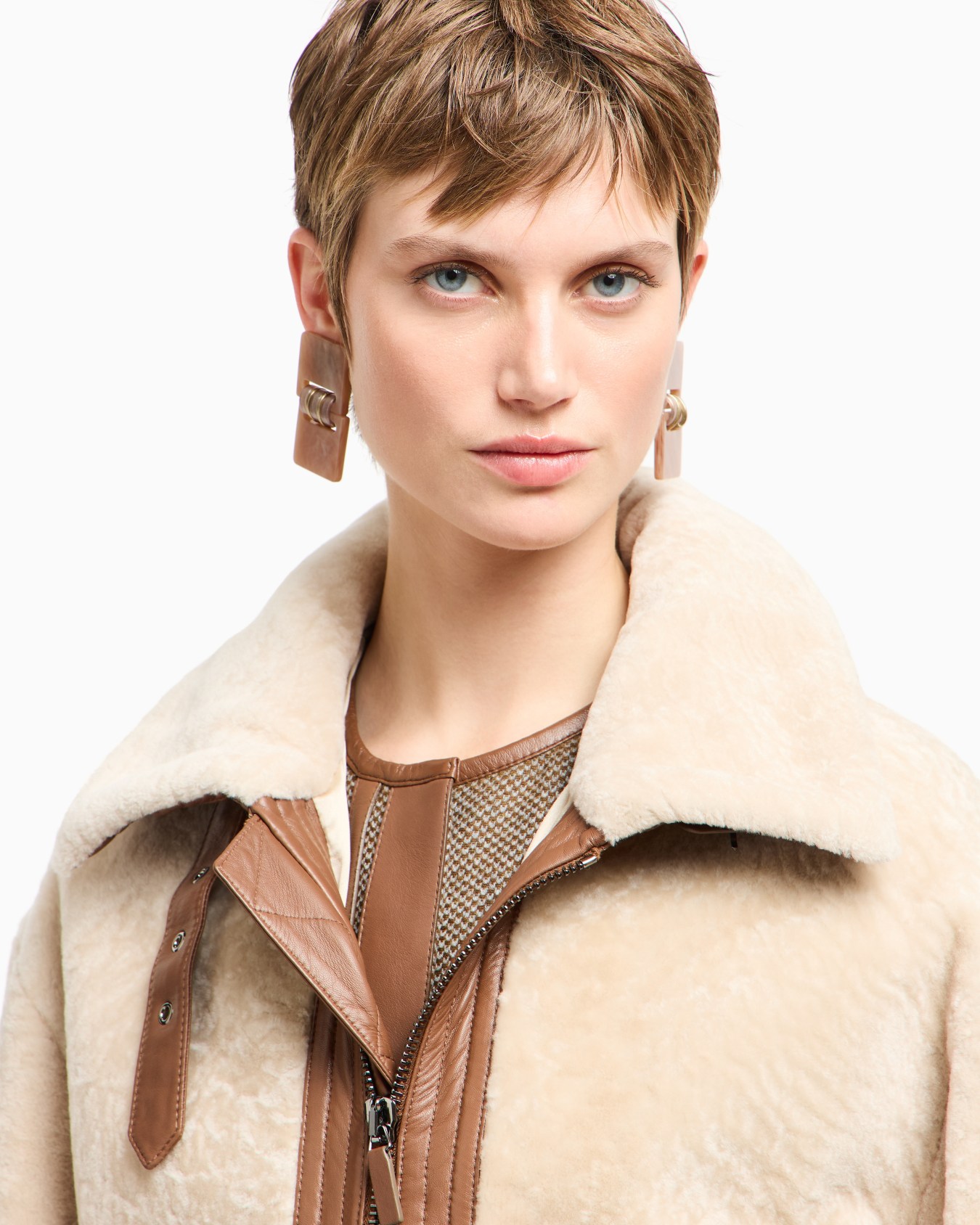 Shearling lambskin blouson  Slide 5