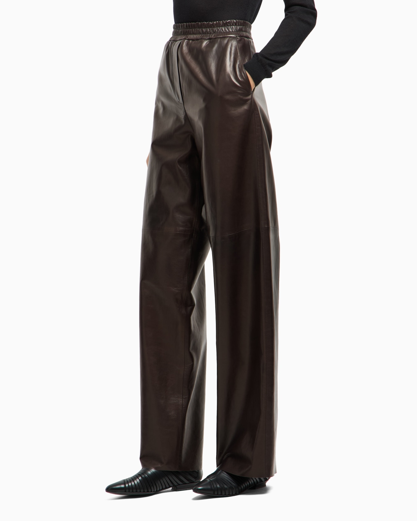 Pantaloni in nappa di agnello Slide 4