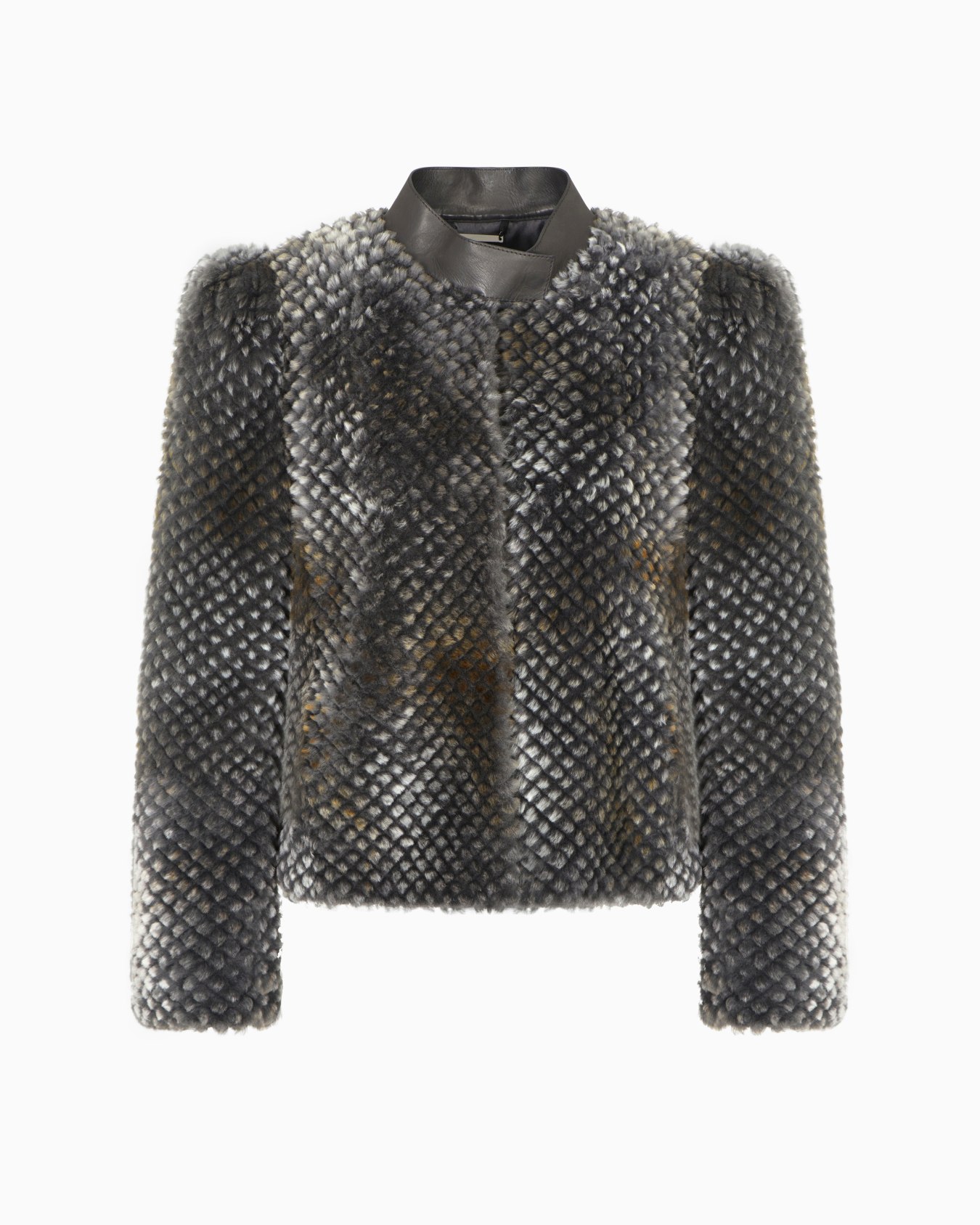 Leather Outerwear Slide 0