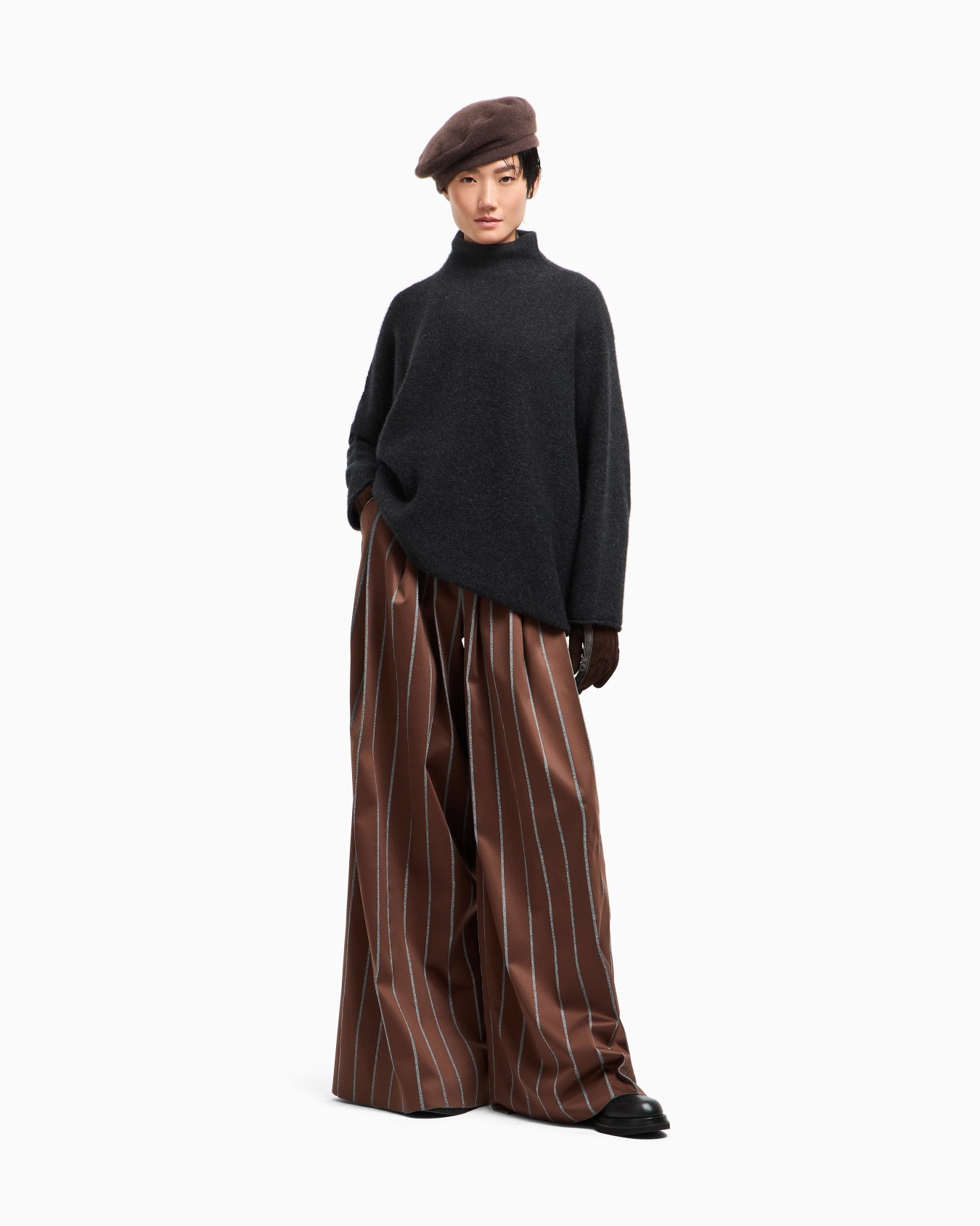 Cashmere mock-neck jumper Slide 2