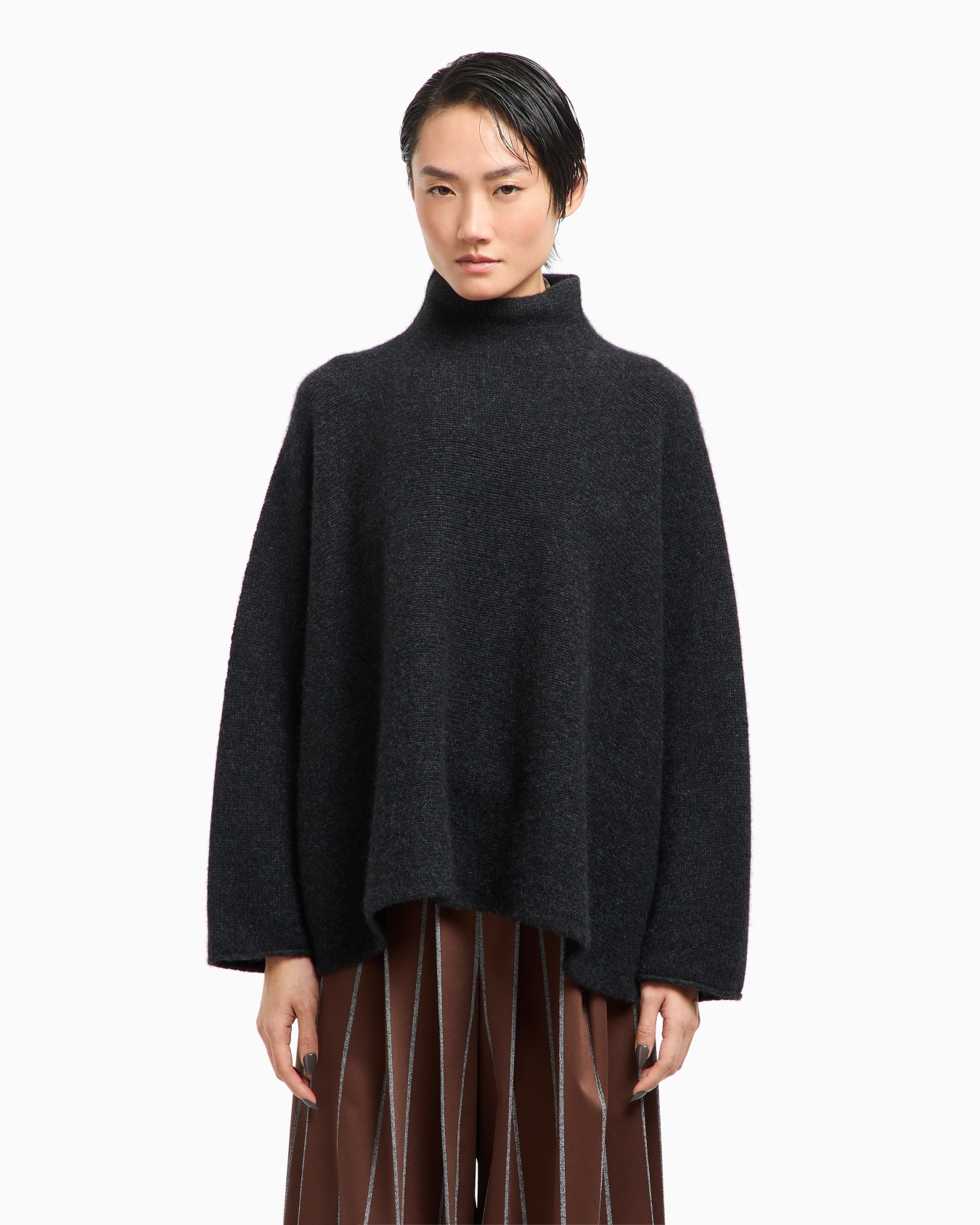 Cashmere mock-neck jumper Slide 4