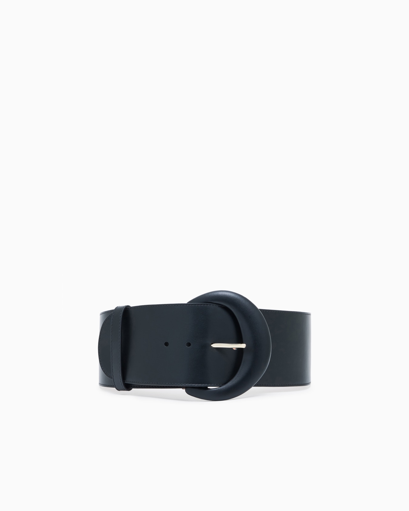 Smooth leather belt Slide 0