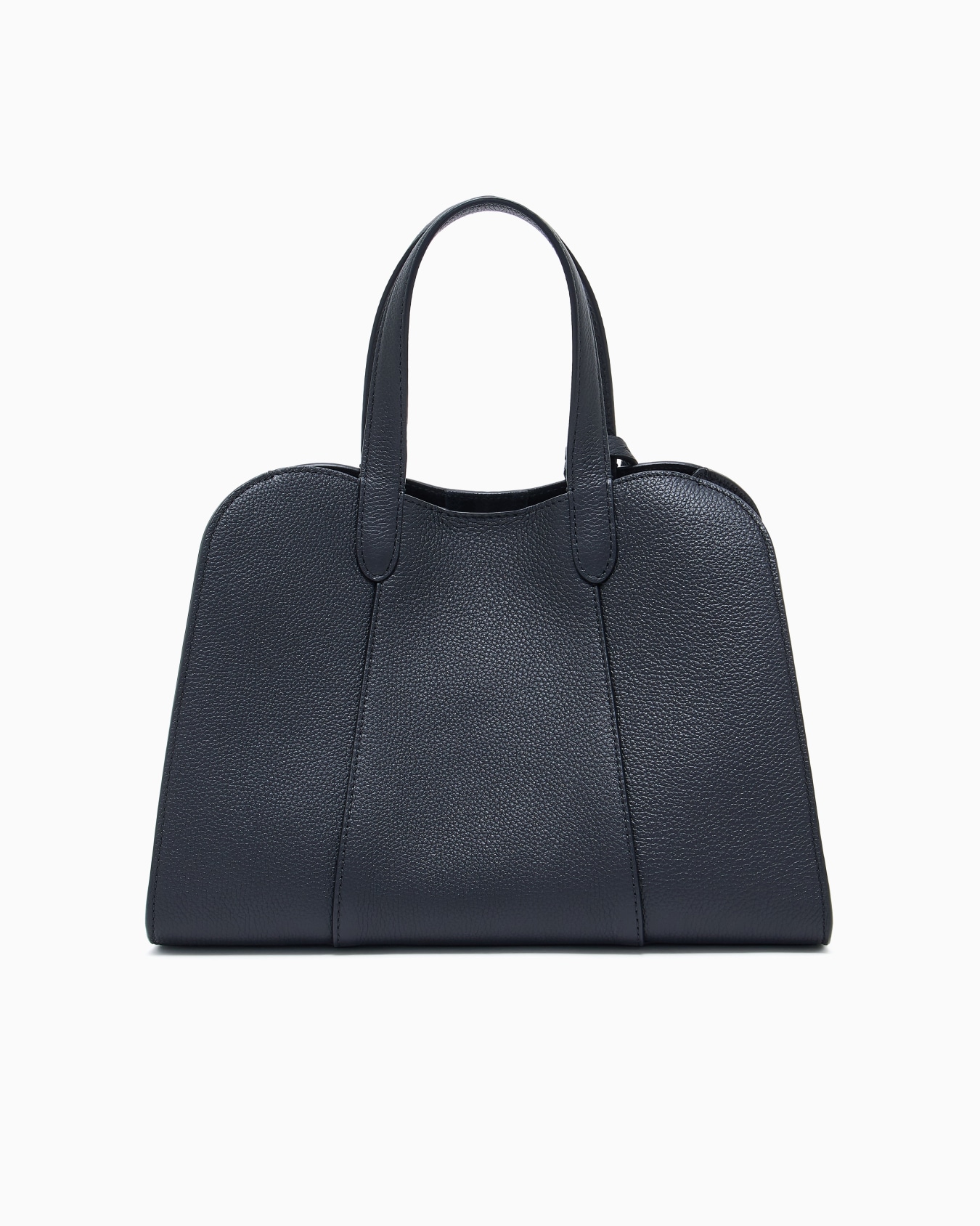 Small tote bag in pebbled leather Slide 2