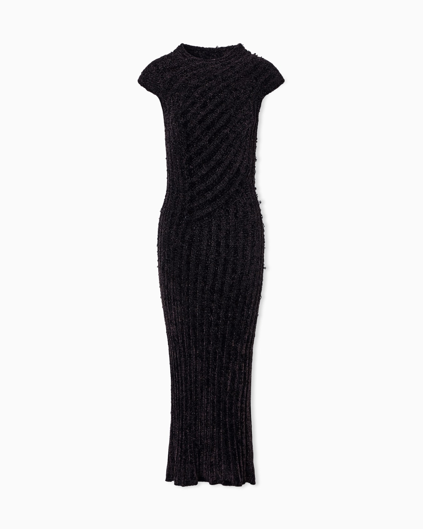 Viscose knit midi dress  Slide 0