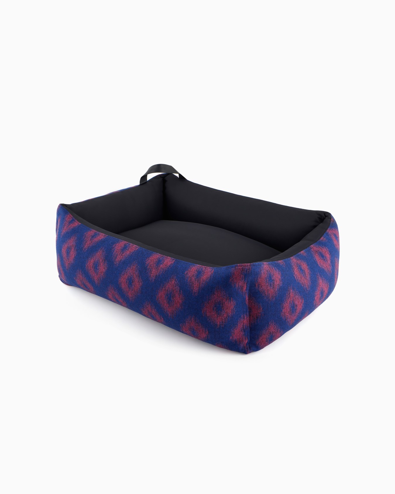 Poldo x Giorgio Armani Dog Bed in pinstriped virgin wool Slide 1