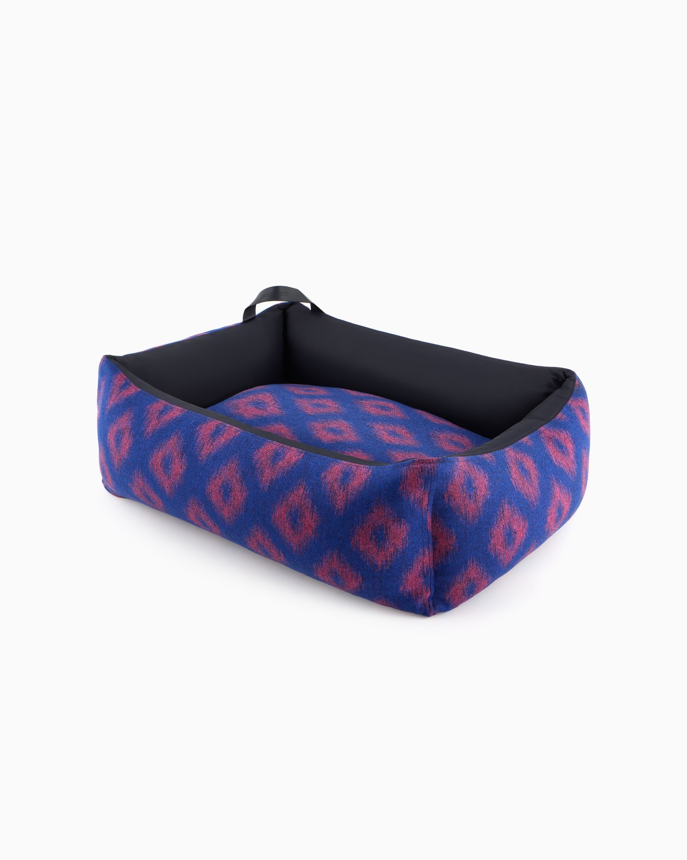 Poldo x Giorgio Armani Dog Bed in pinstriped virgin wool Slide 0