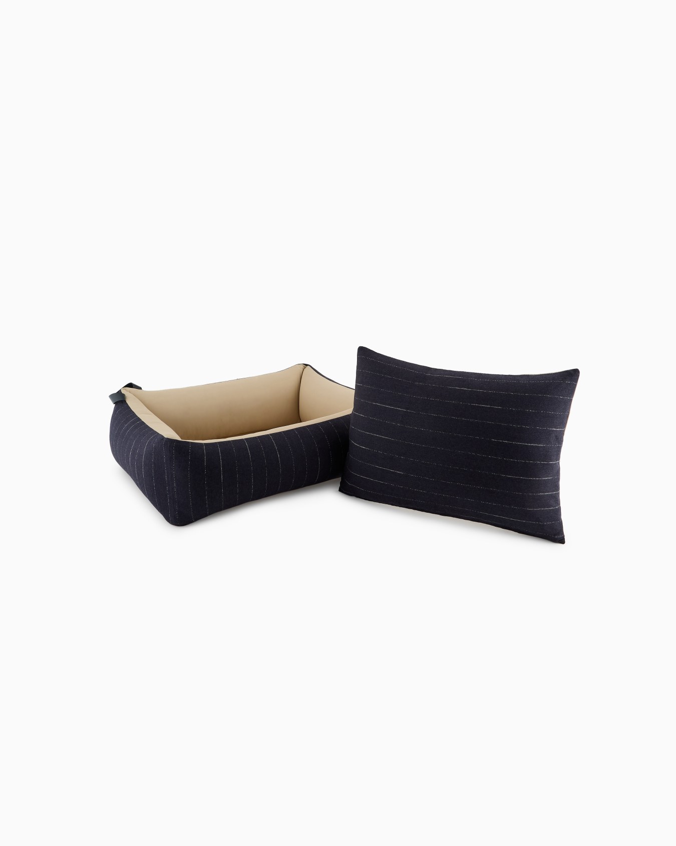 Niche Poldo x Giorgio Armani en laine vierge à fines rayures Diapositive 4