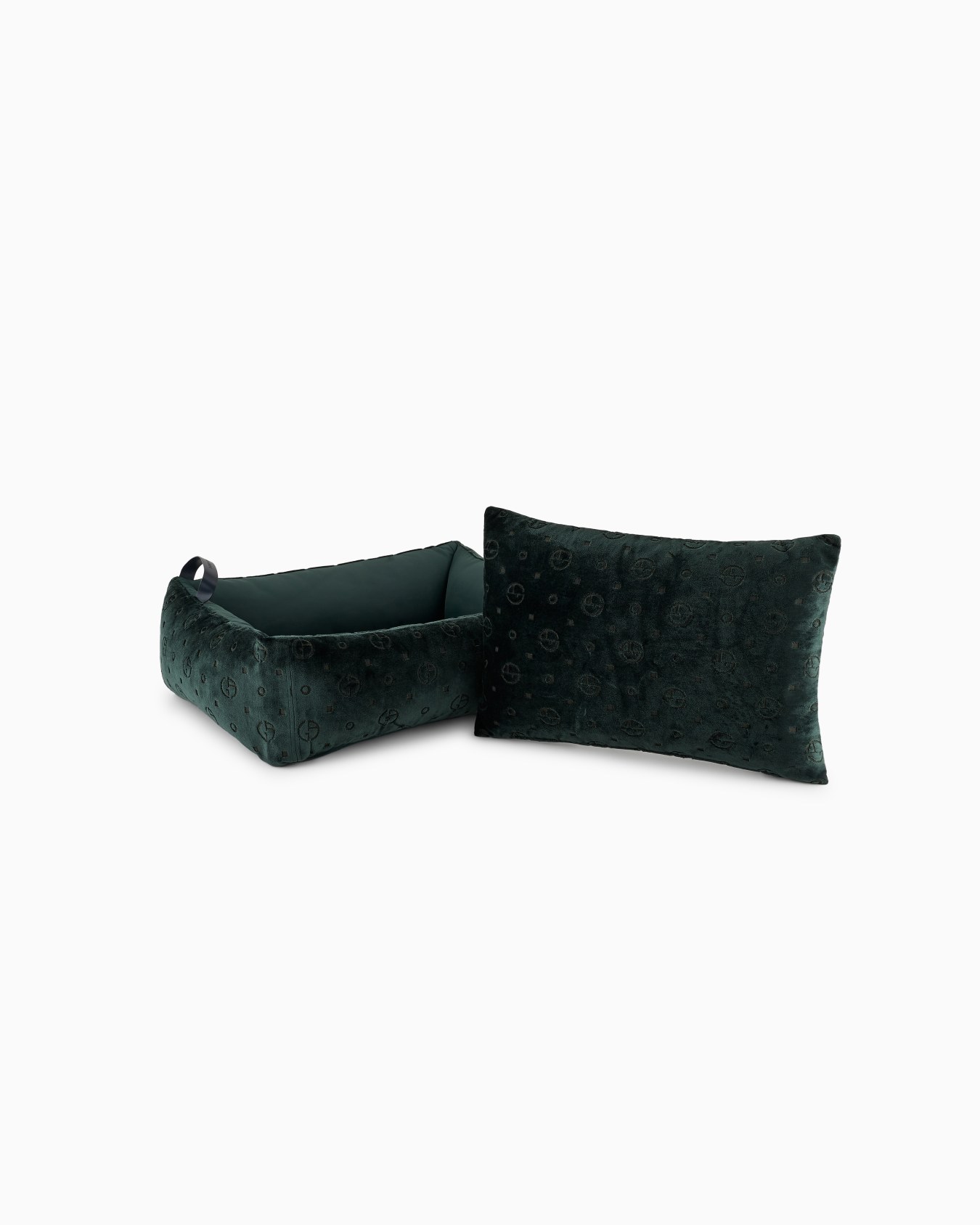 Niche Poldo x Giorgio Armani en velours jacquard à monogramme Diapositive 4