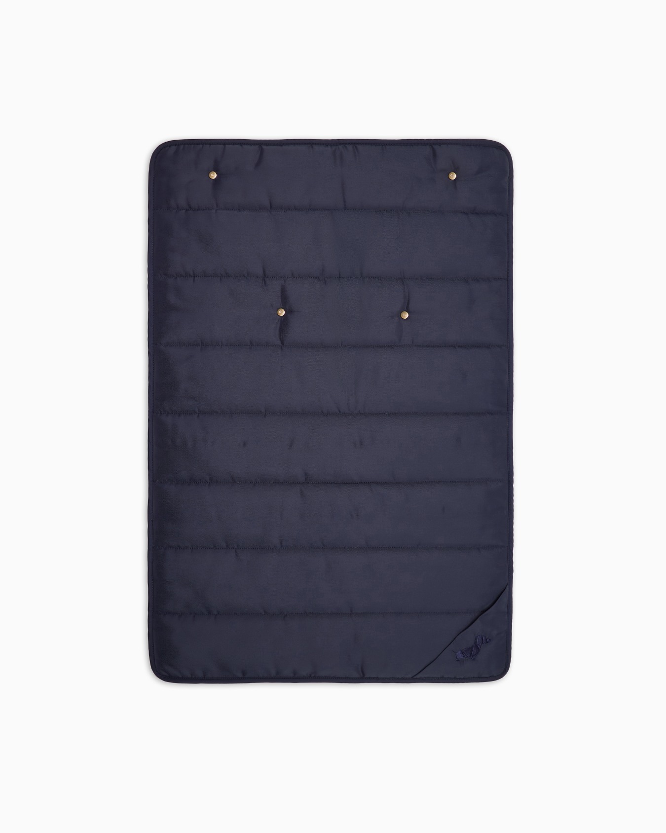 Poldo x Giorgio Armani Travel Mat in pinstriped virgin wool Slide 2