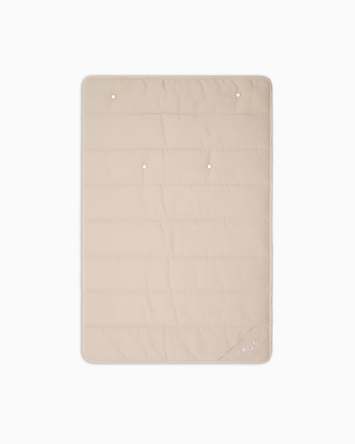 Tapis de voyage Poldo x Giorgio Armani en laine vierge à fines rayures Diapositive 2