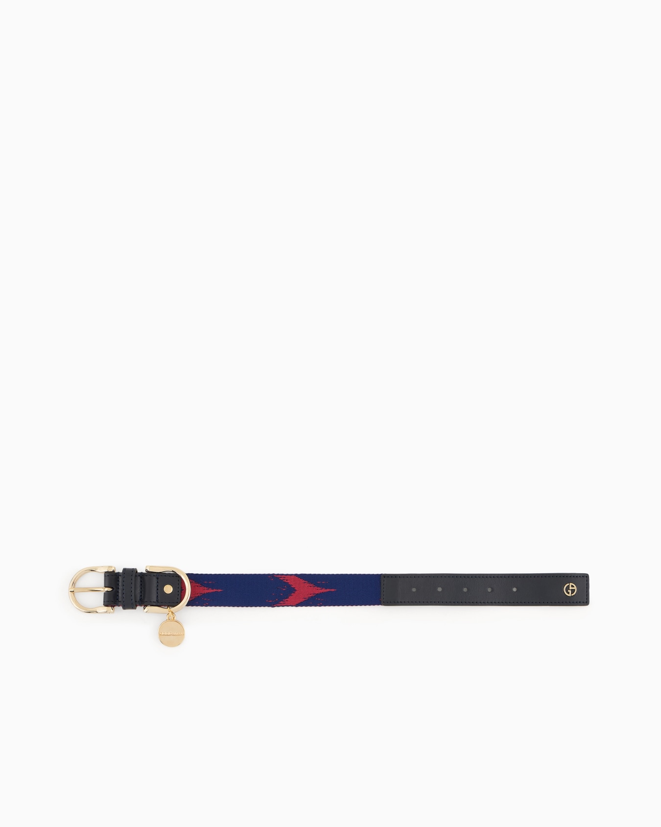 Poldo X Giorgio Armani leather collar Slide 2
