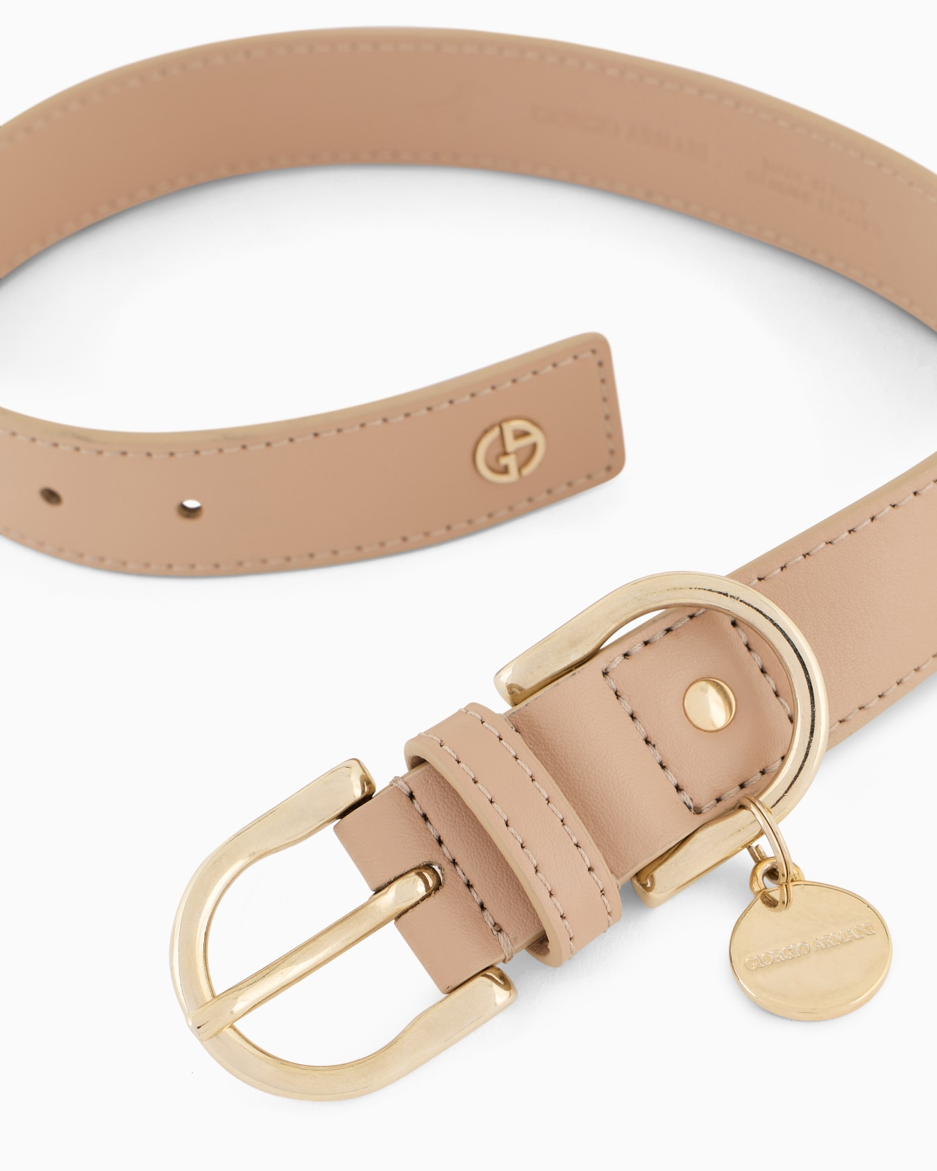Collier en cuir Poldo x Giorgio Armani Diapositive 1