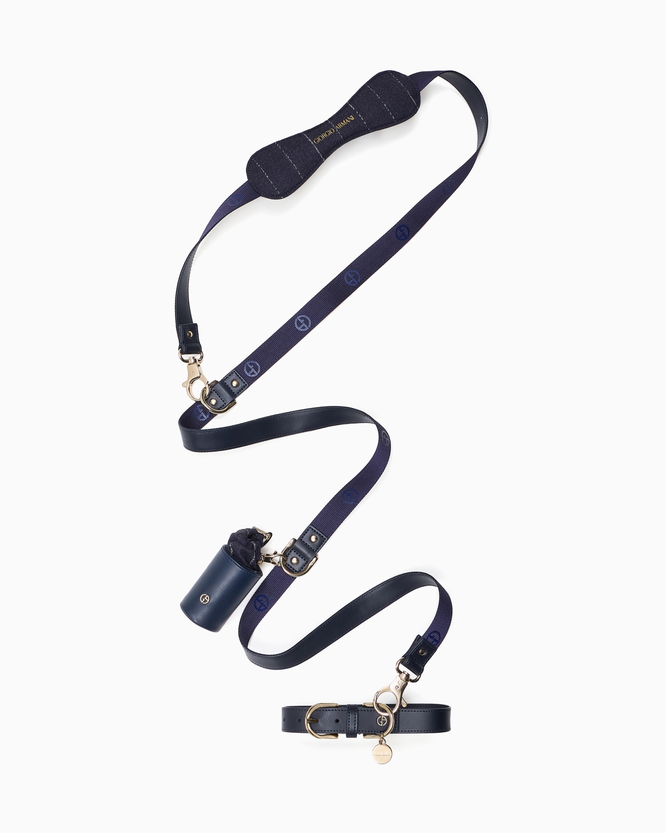 Poldo x Giorgio Armani leather bag holder Slide 4