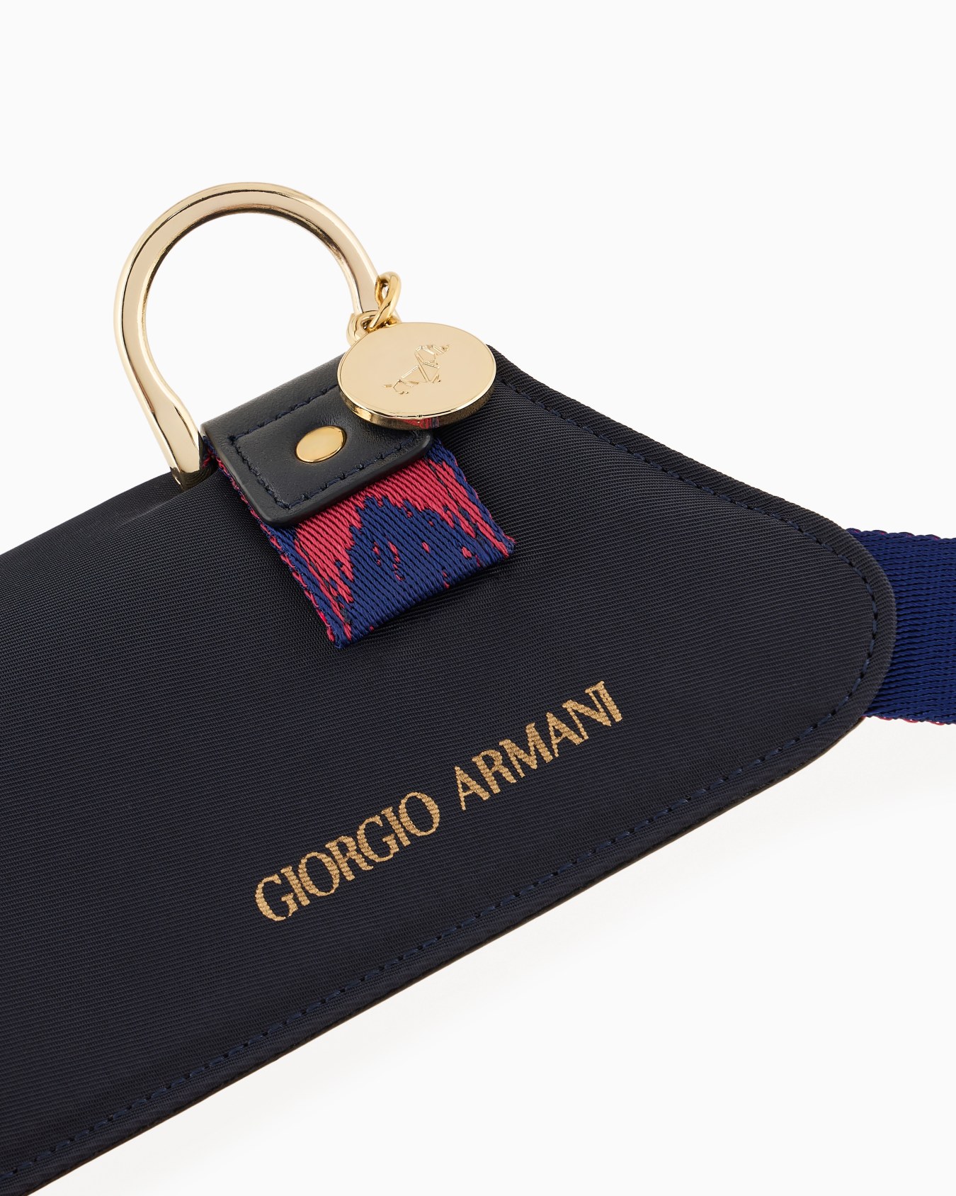 Poldo x Giorgio Armani harness in Ikat jacquard and leather Slide 4
