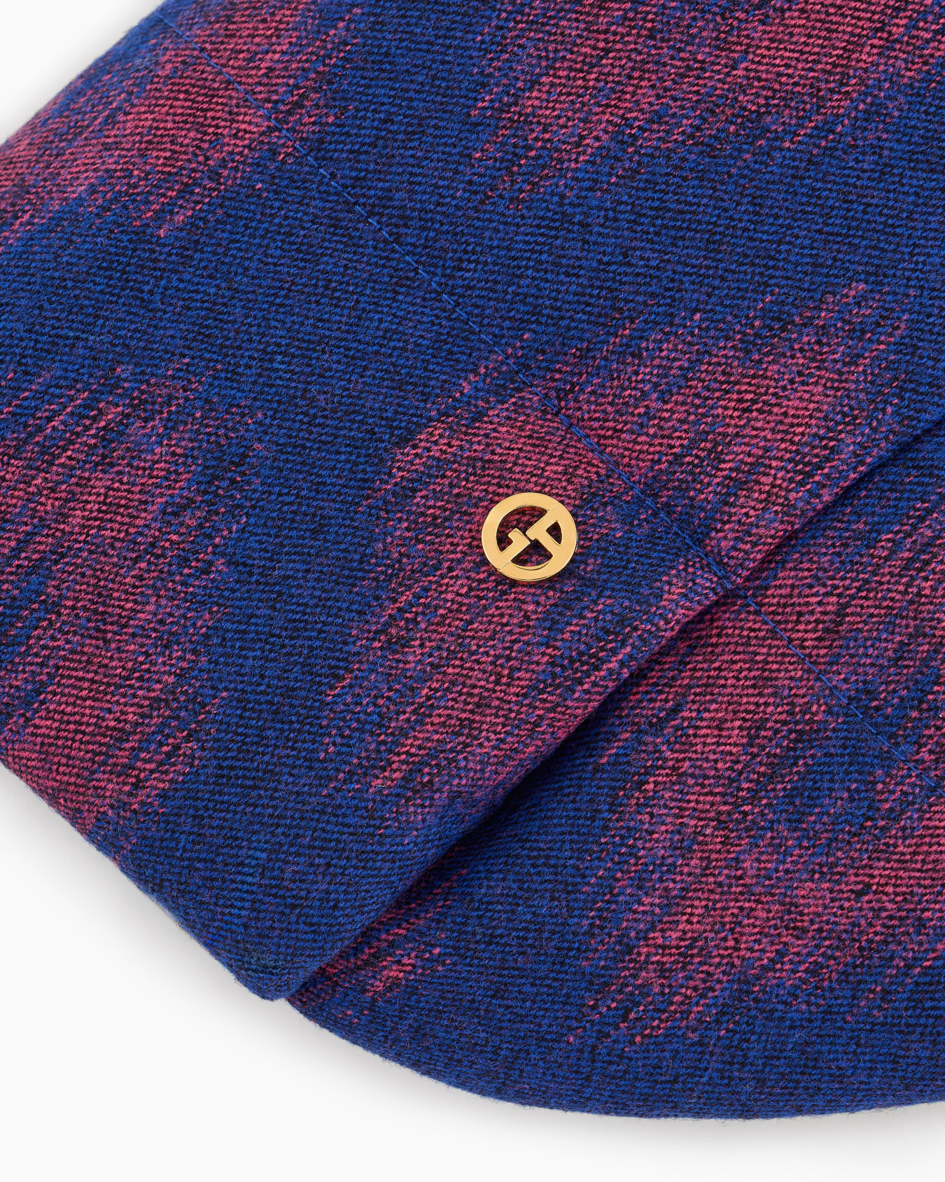 Poldo x Giorgio Armani Ikat jacquard flannel coat Slide 4