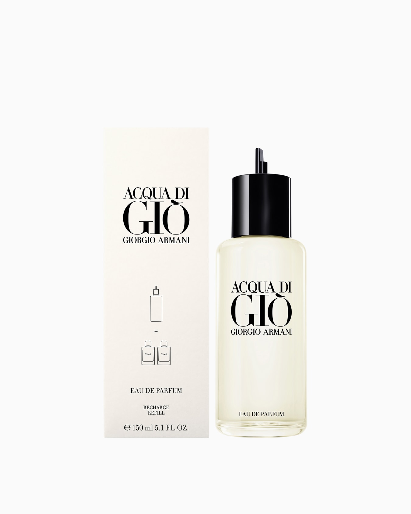 Frasco de recambio ACQUA DI GIÒ Eau de Parfum 150 ml Diapositiva 1