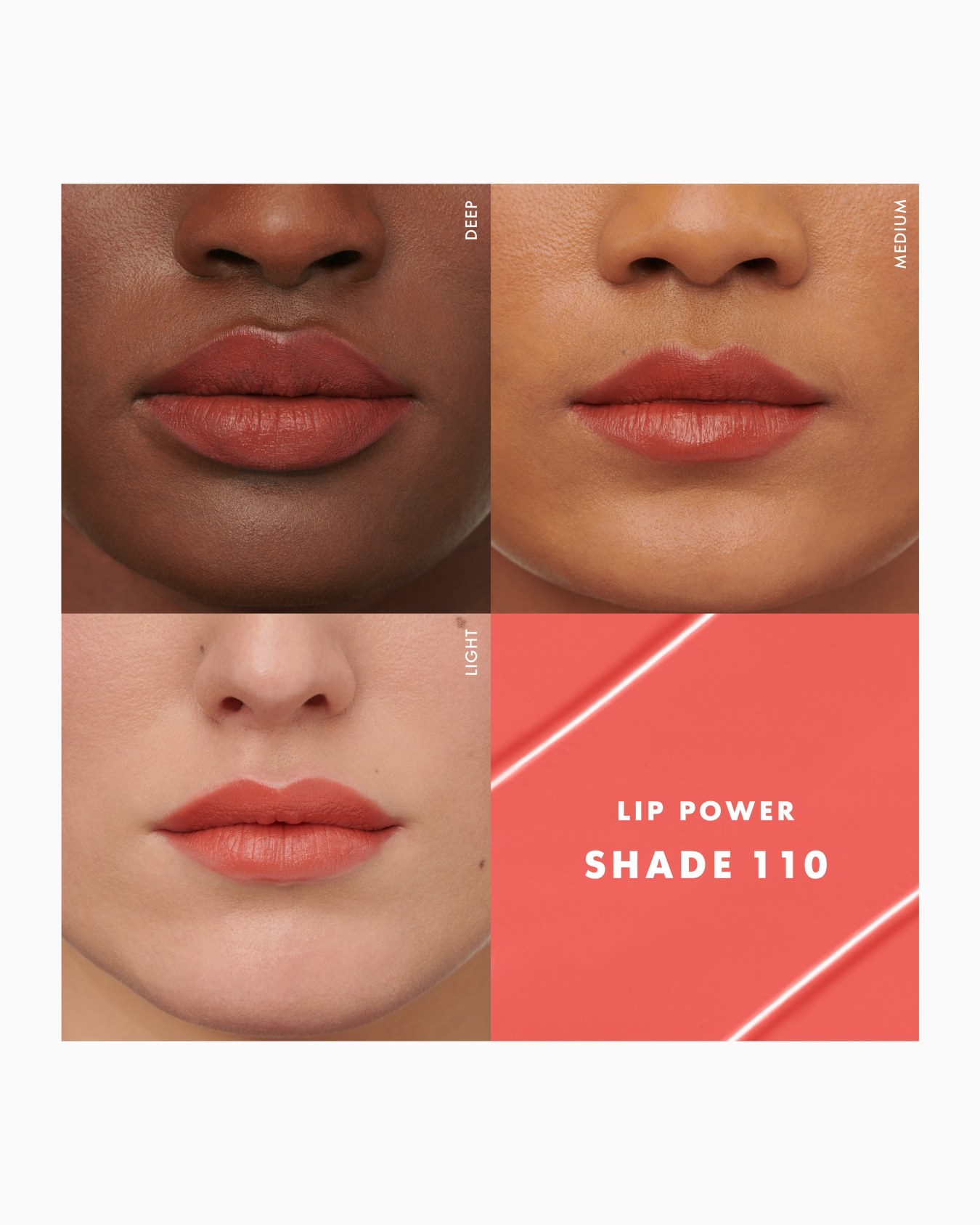 110 - Mania, Lip Power Satin Long-Lasting Lipstick Slide 2