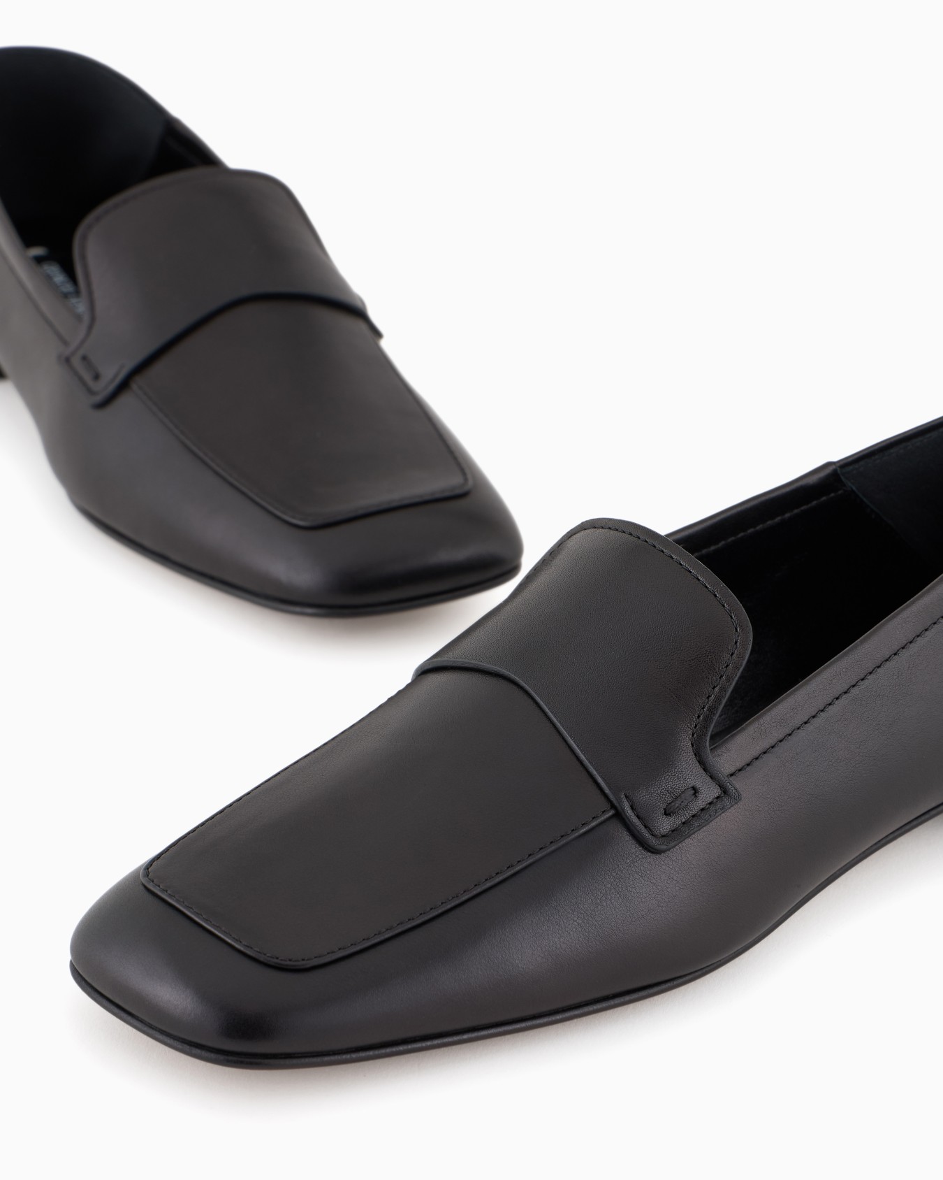 Giorgio Armani x 10 Corso Como Mokassins aus Kalbsleder Folie 4
