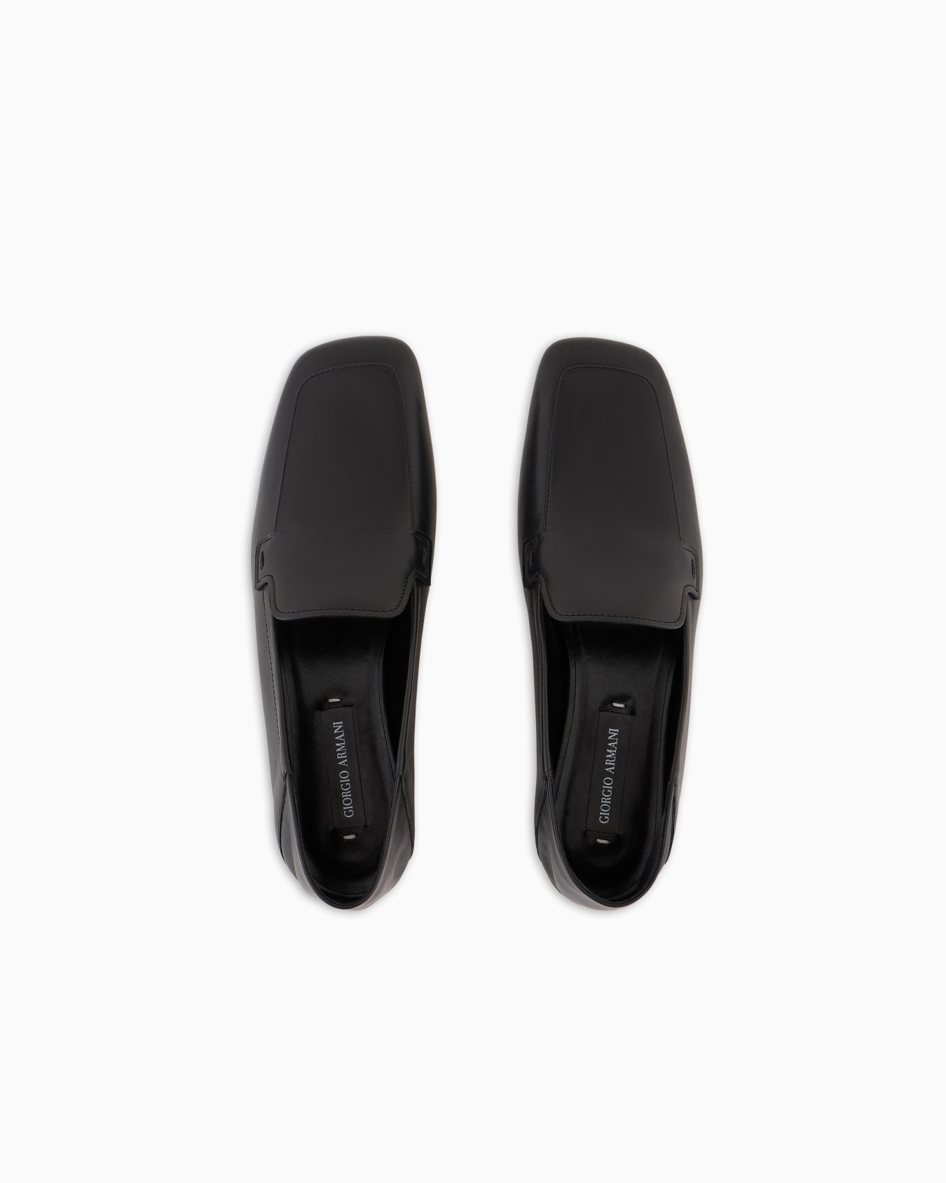Giorgio Armani x 10 Corso Como Mokassins aus Kalbsleder Folie 2