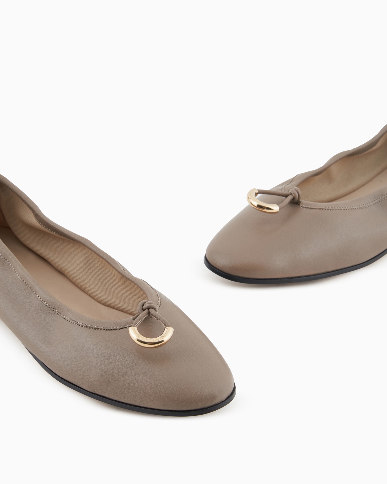 Nappa-leather ballerinas Slide 4