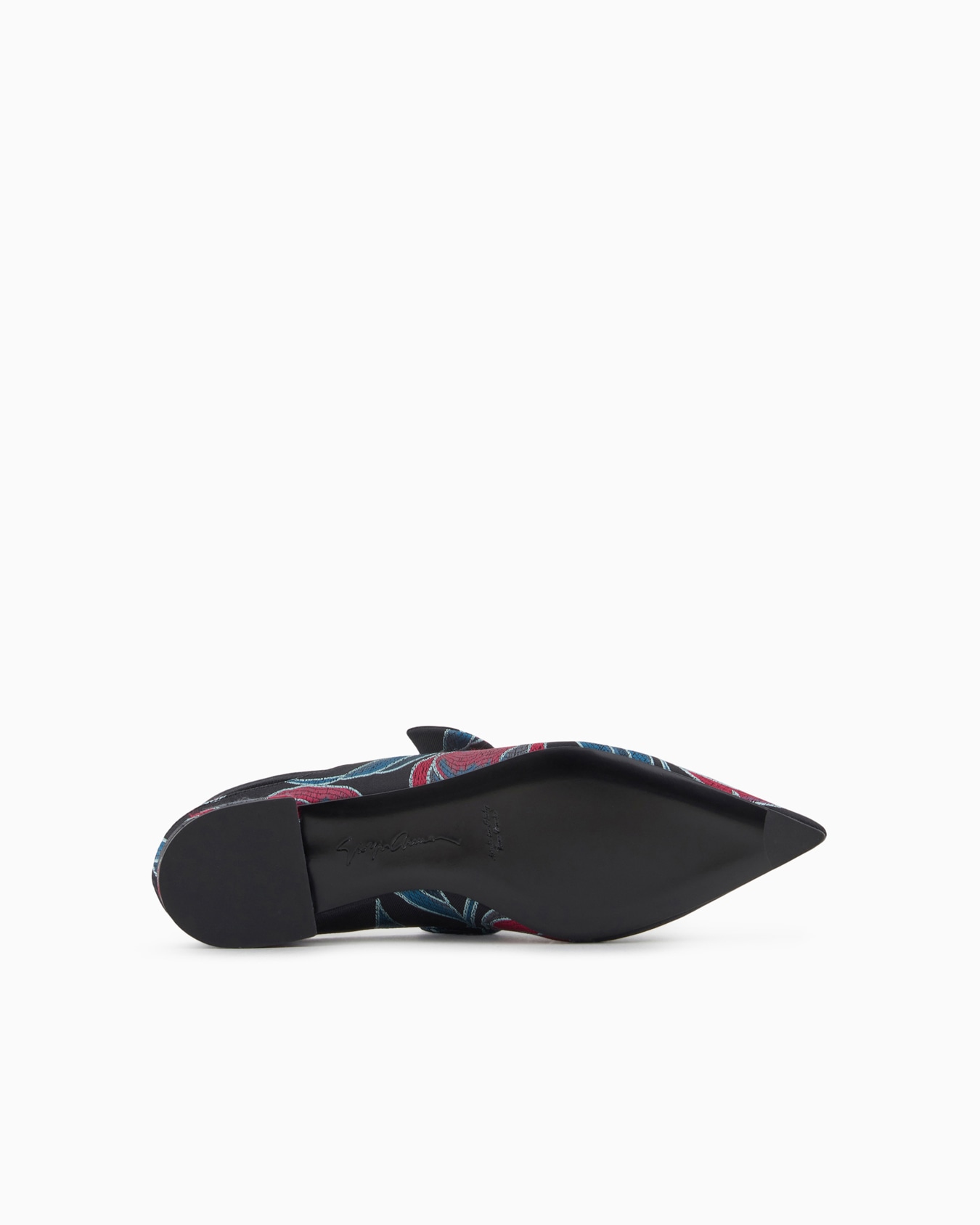 Jacquard silk-blend slingback ballerinas Slide 5