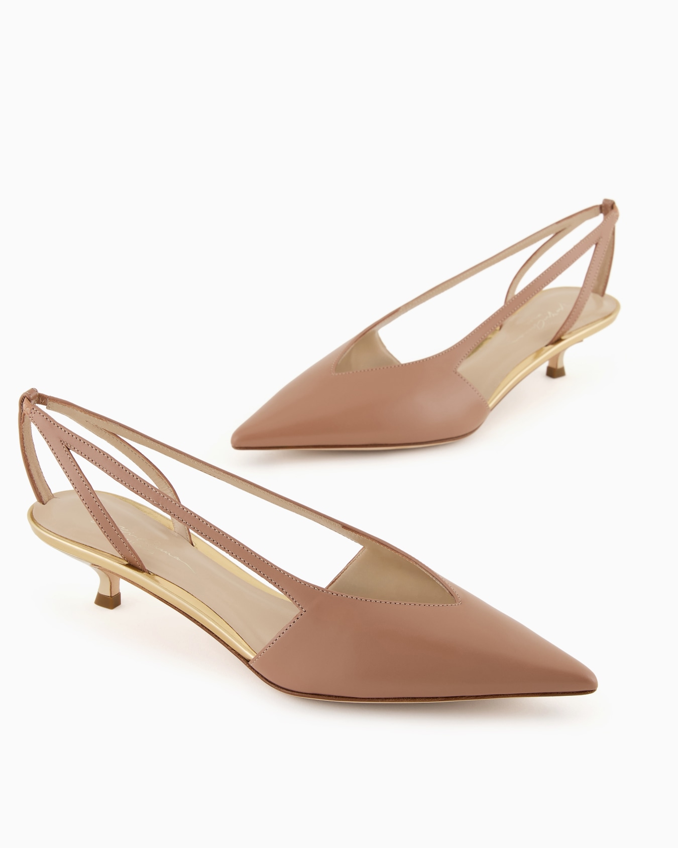 Escarpins en cuir Diapositive 4