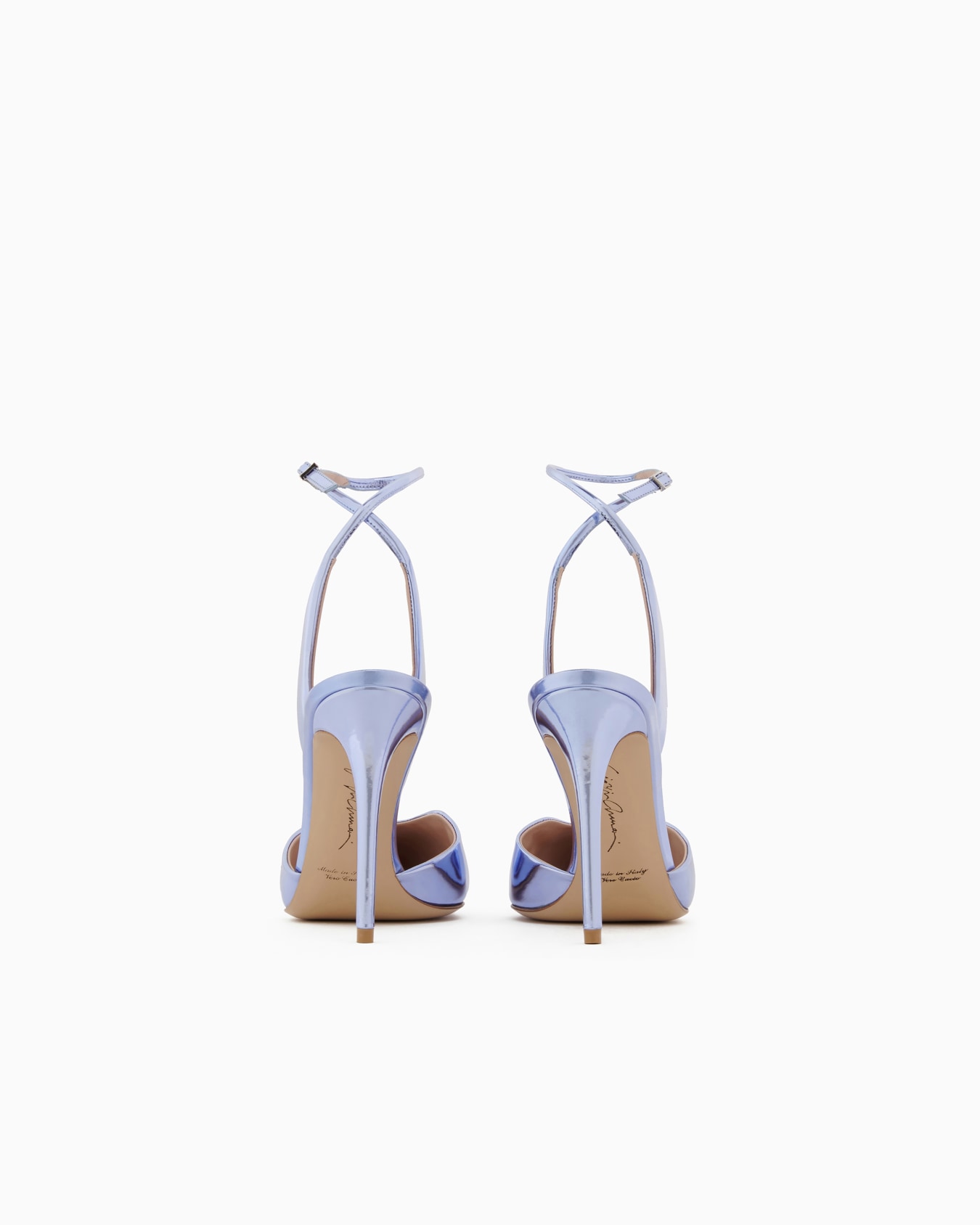 Lamé leather court shoes Slide 3