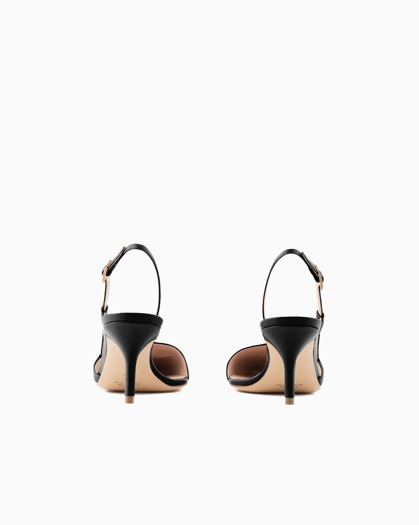 Leather slingbacks Slide 3
