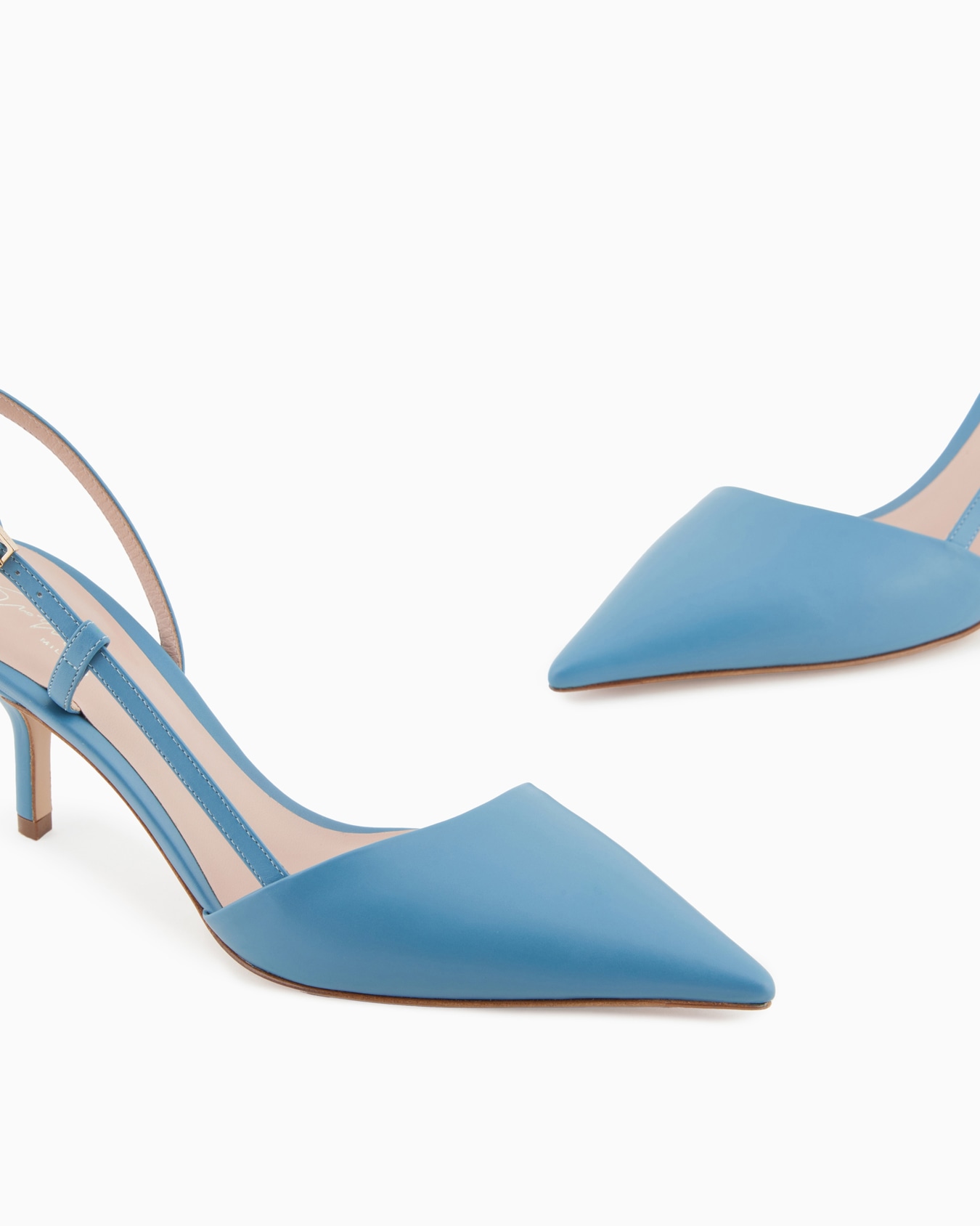 Zapato destalonado de piel Diapositiva 4