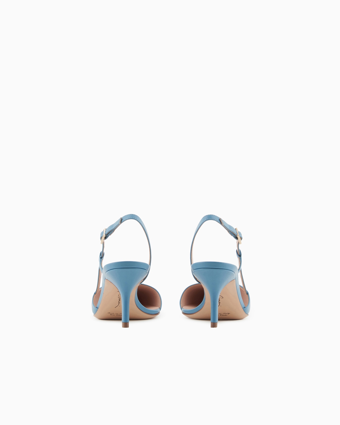 Zapato destalonado de piel Diapositiva 3
