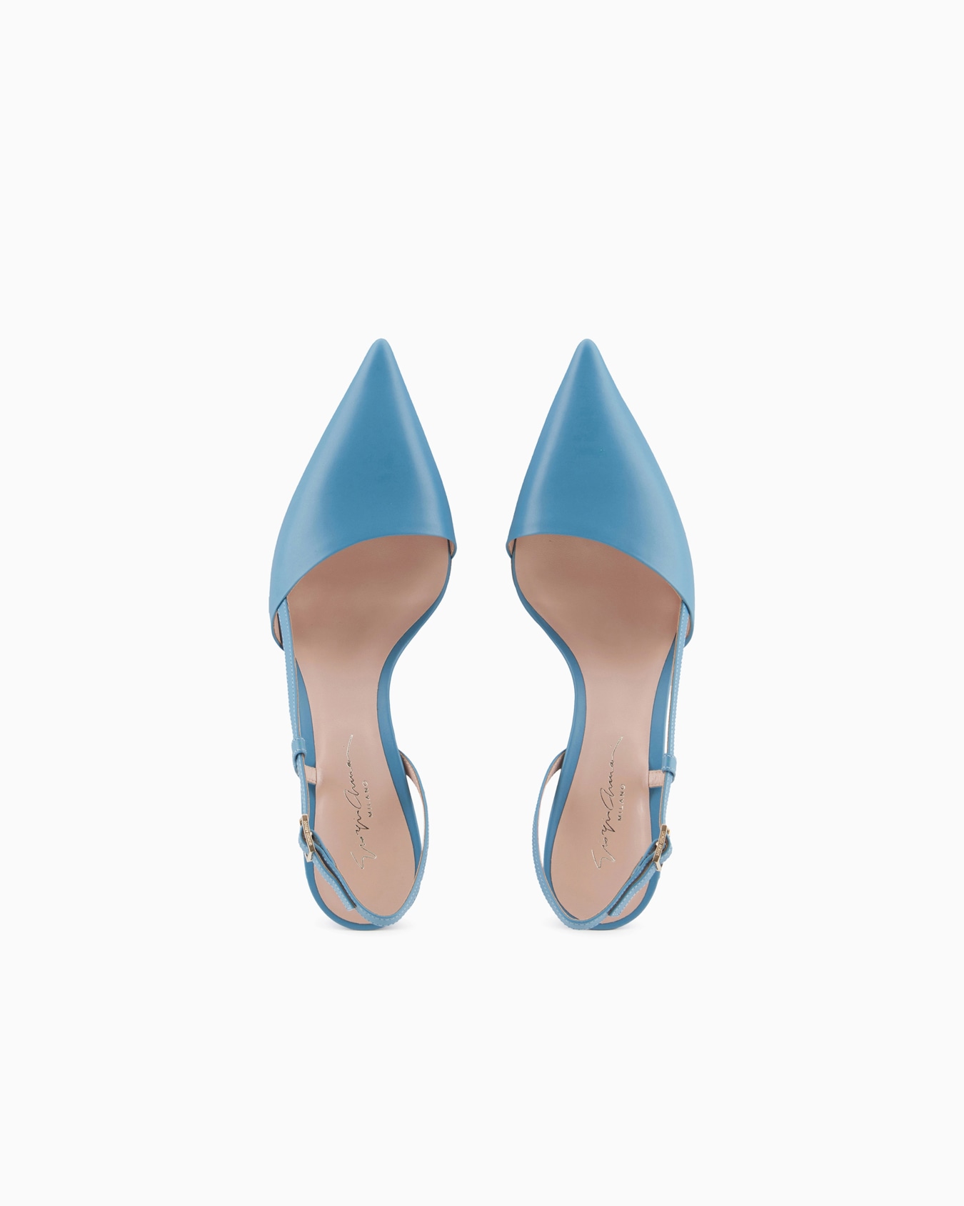 Leather slingbacks Slide 2