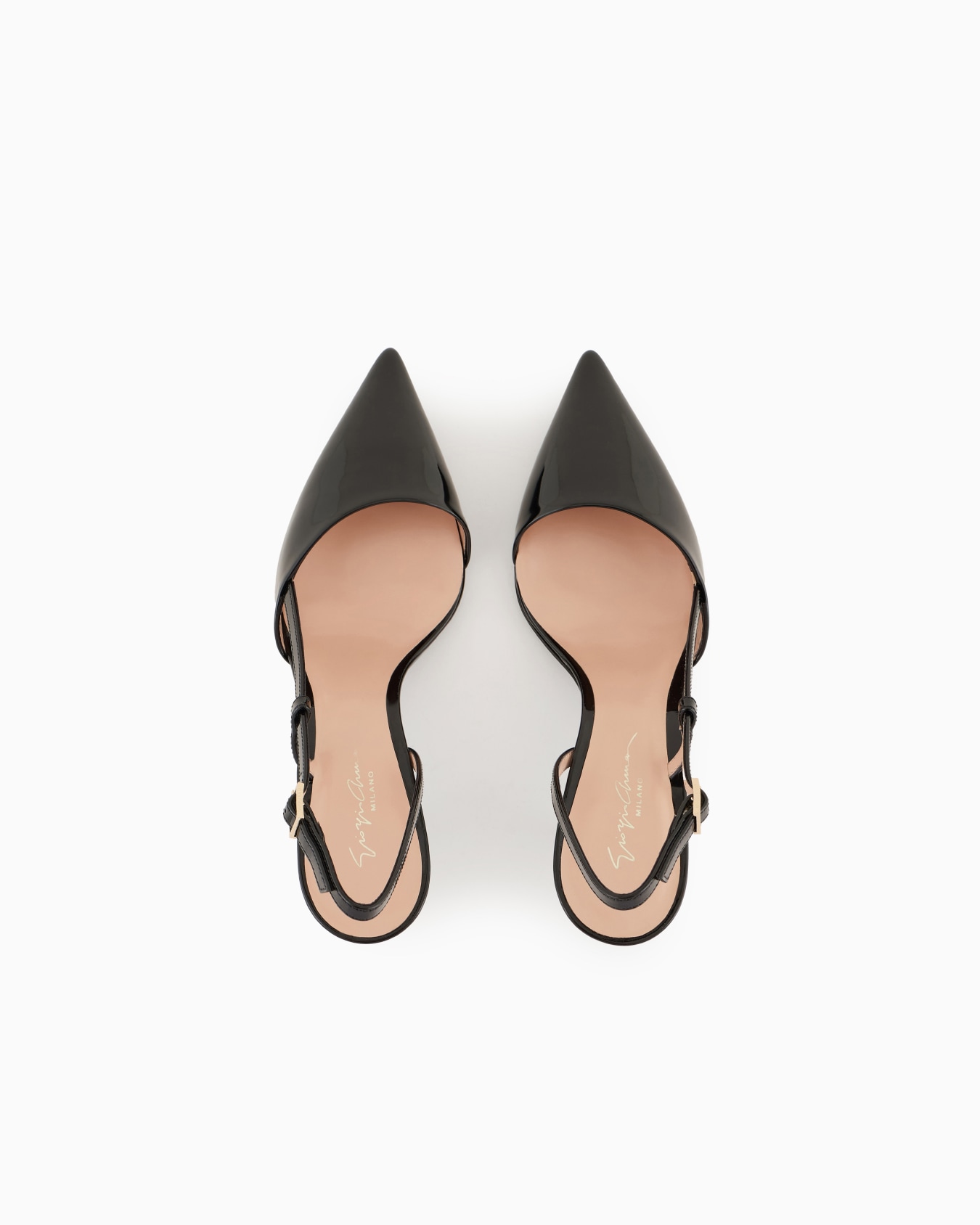 Zapato destalonado de piel Diapositiva 2