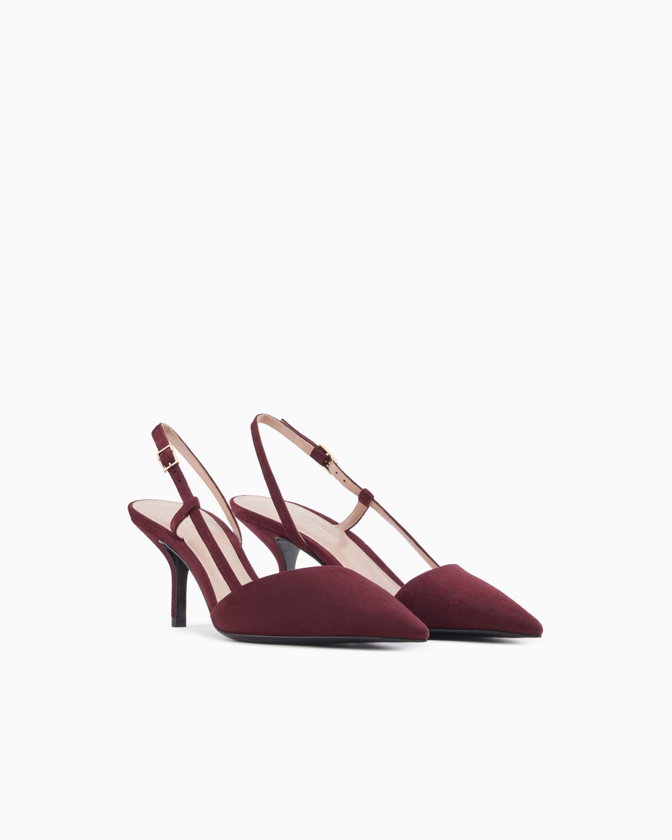 Suede slingbacks Slide 1