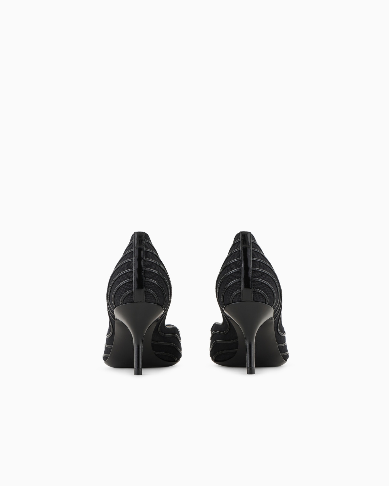 Canvas and leather court shoes Slide 3