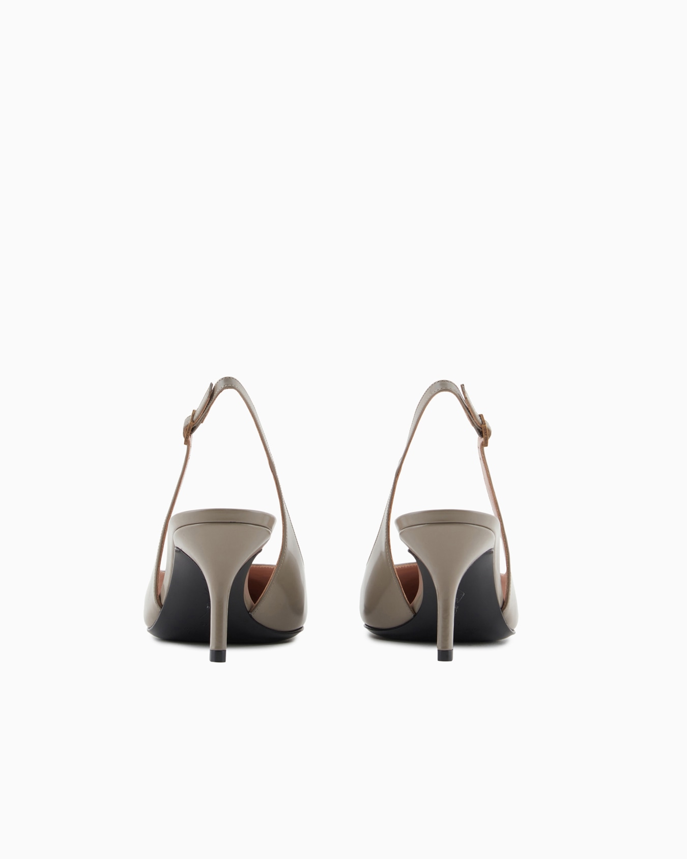 Leather slingbacks Slide 2
