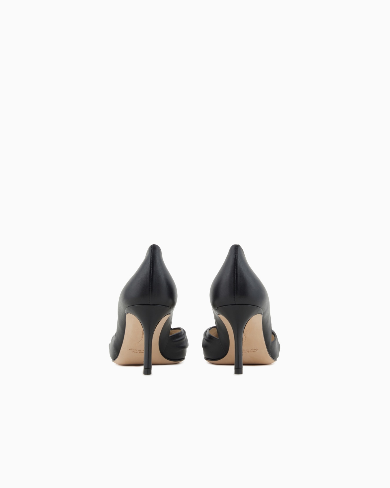 Nappa leather court shoes Slide 3