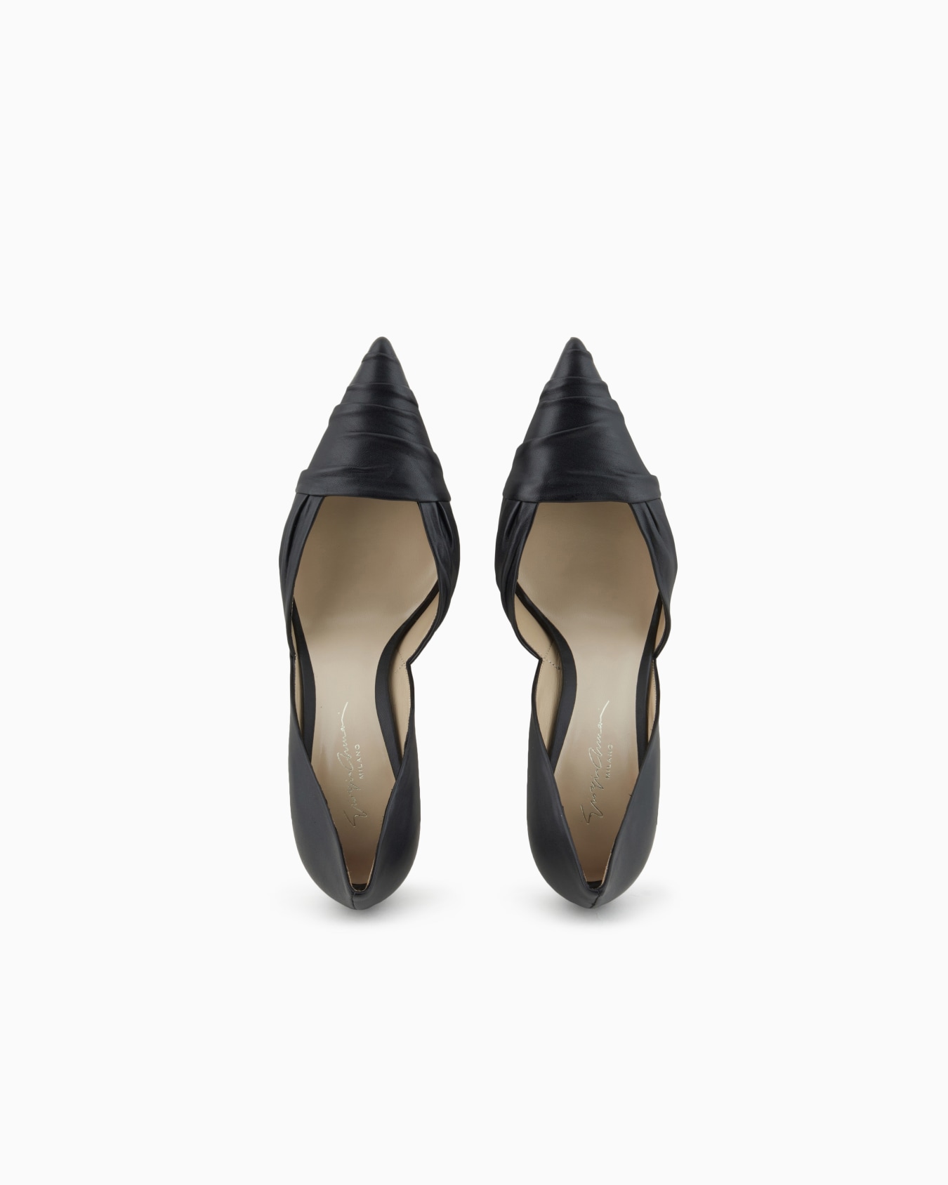 Nappa leather court shoes Slide 2