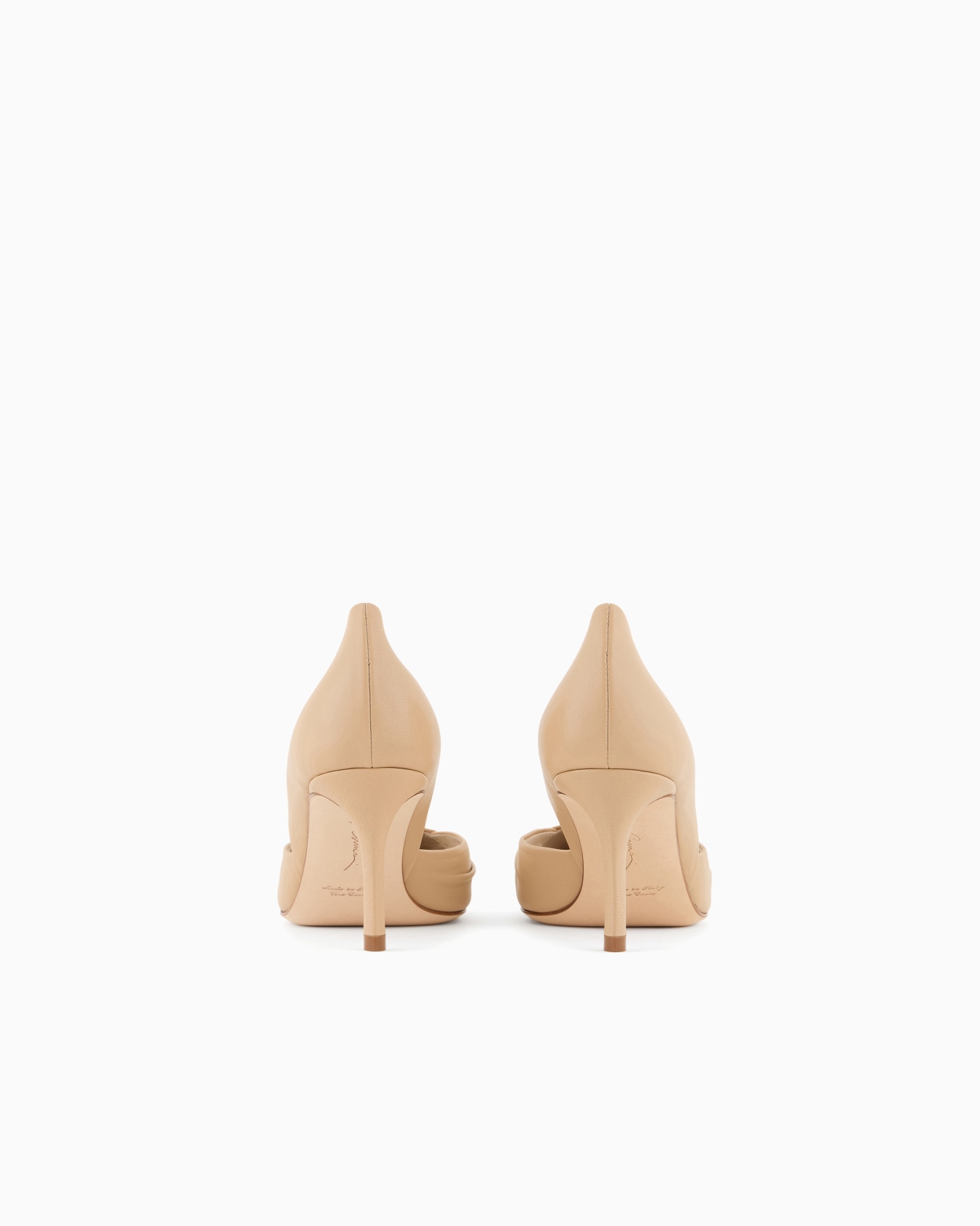 Nappa leather court shoes Slide 3