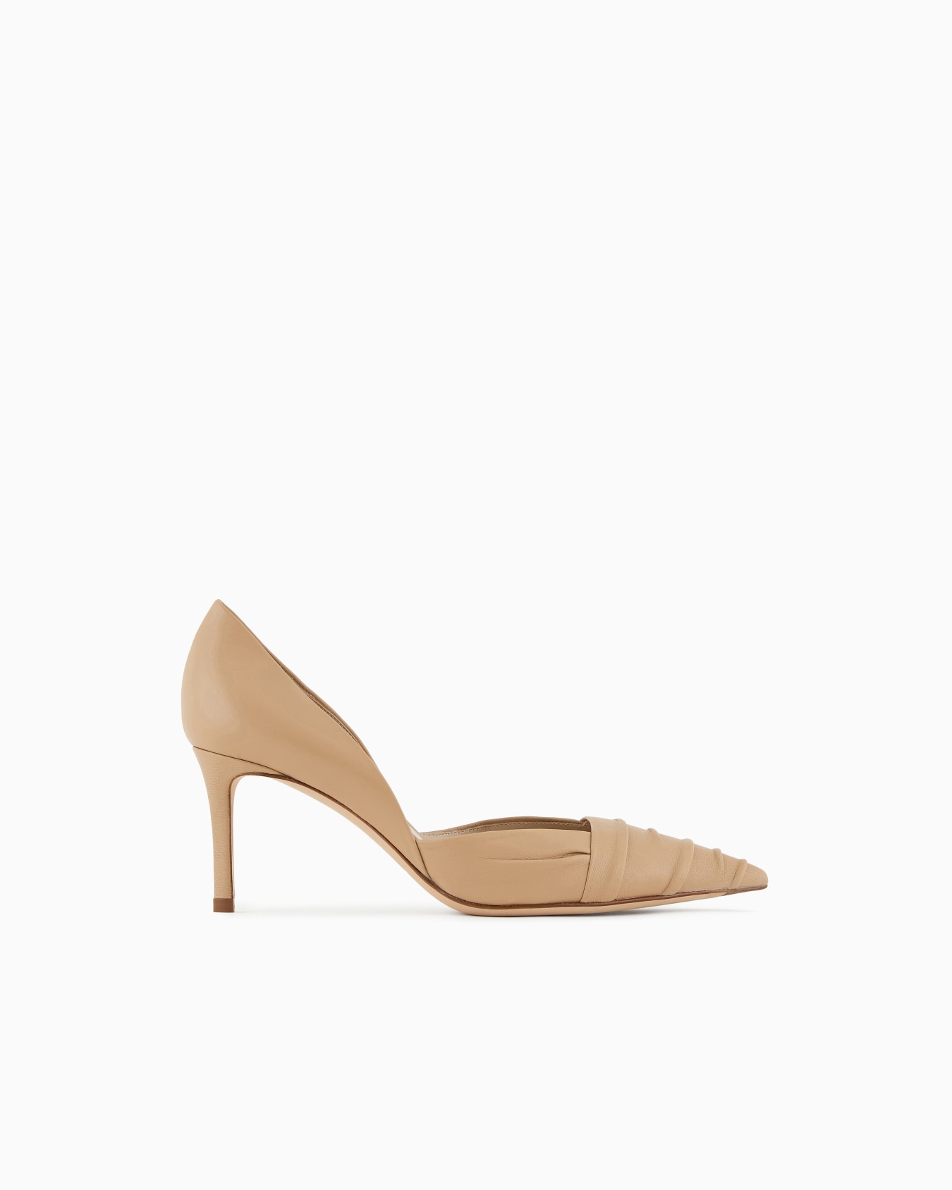 Nappa leather court shoes Slide 0